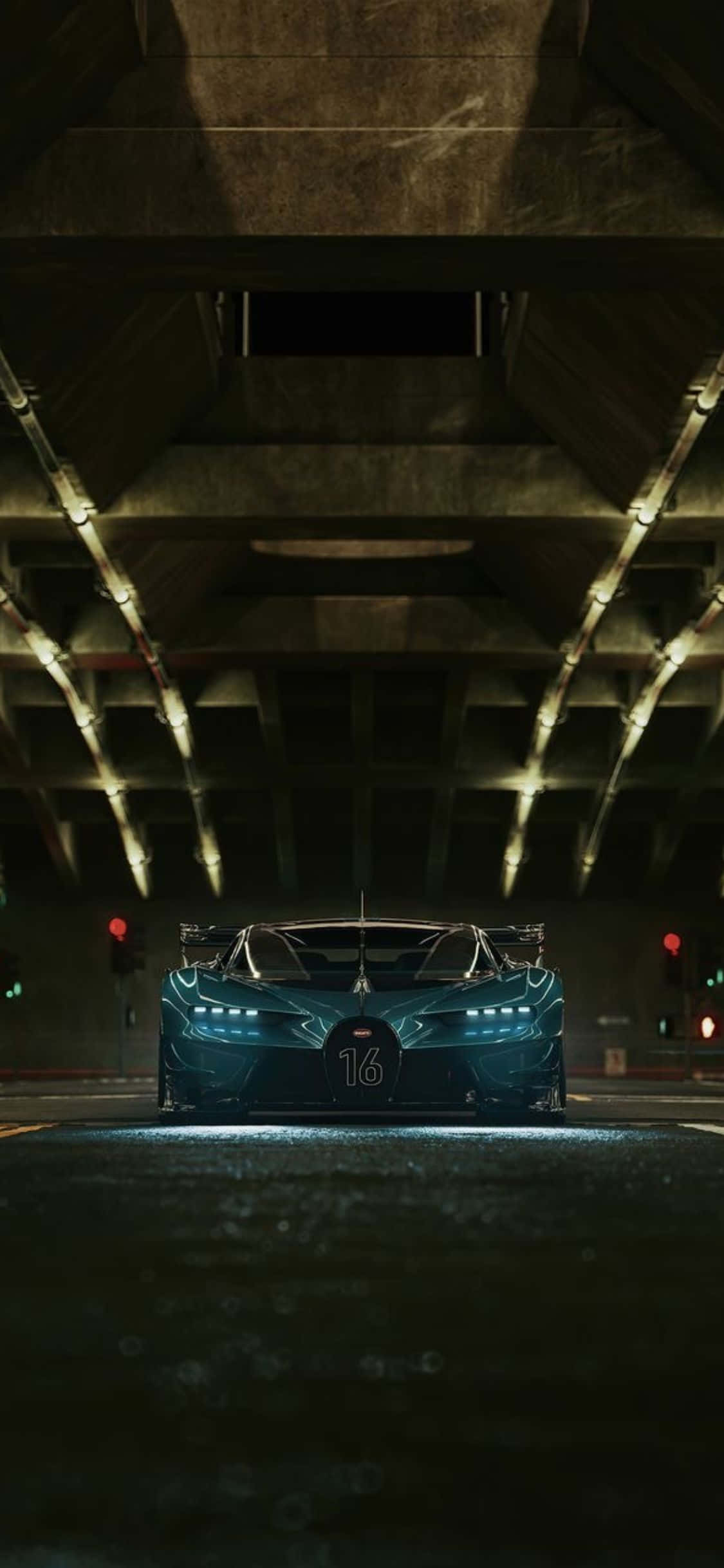 Самый быстрый драйв с iPhone Xs Bugatti Обои