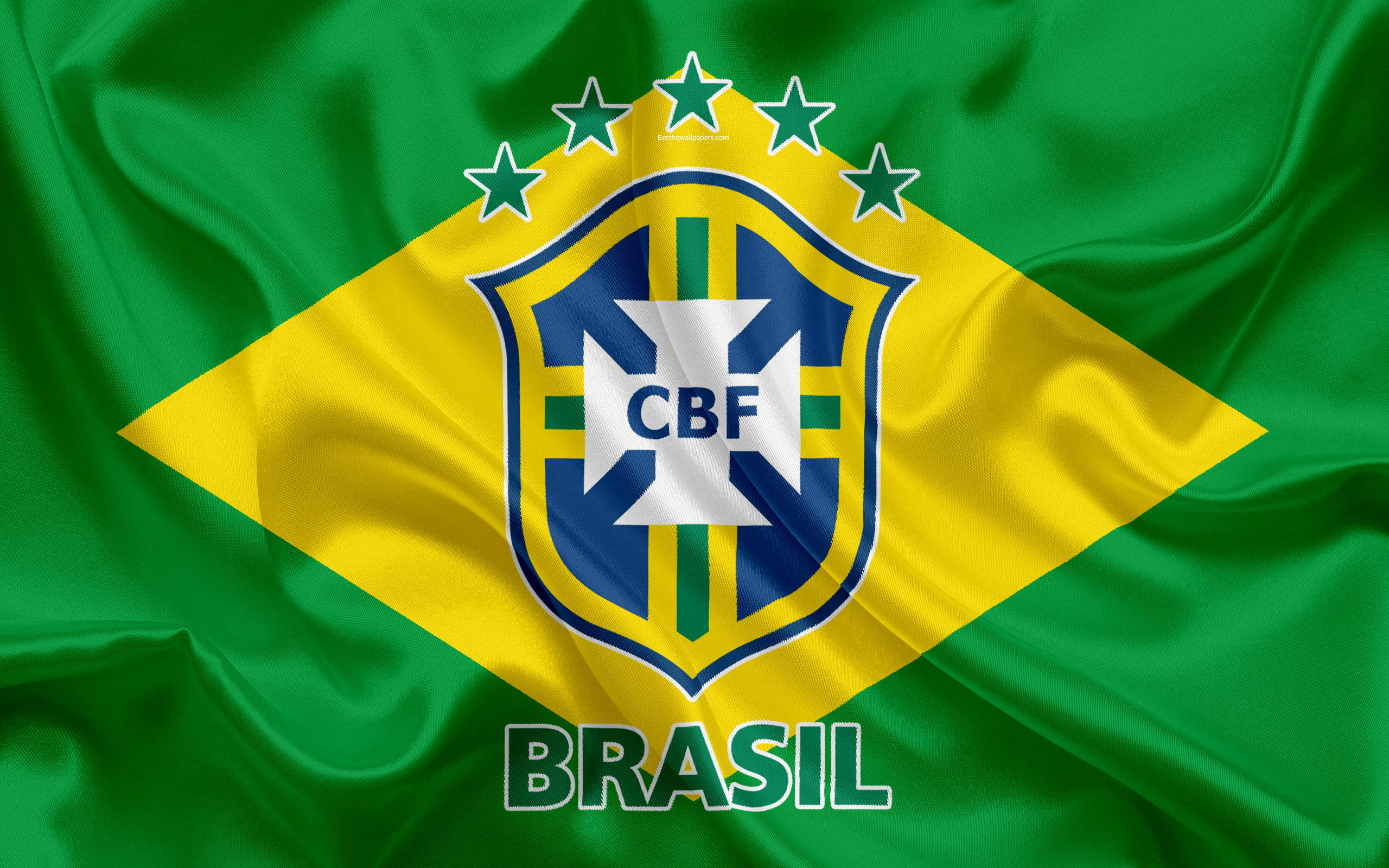 Сборная Бразилии по футболу CBF Флаг Бразилии Обои