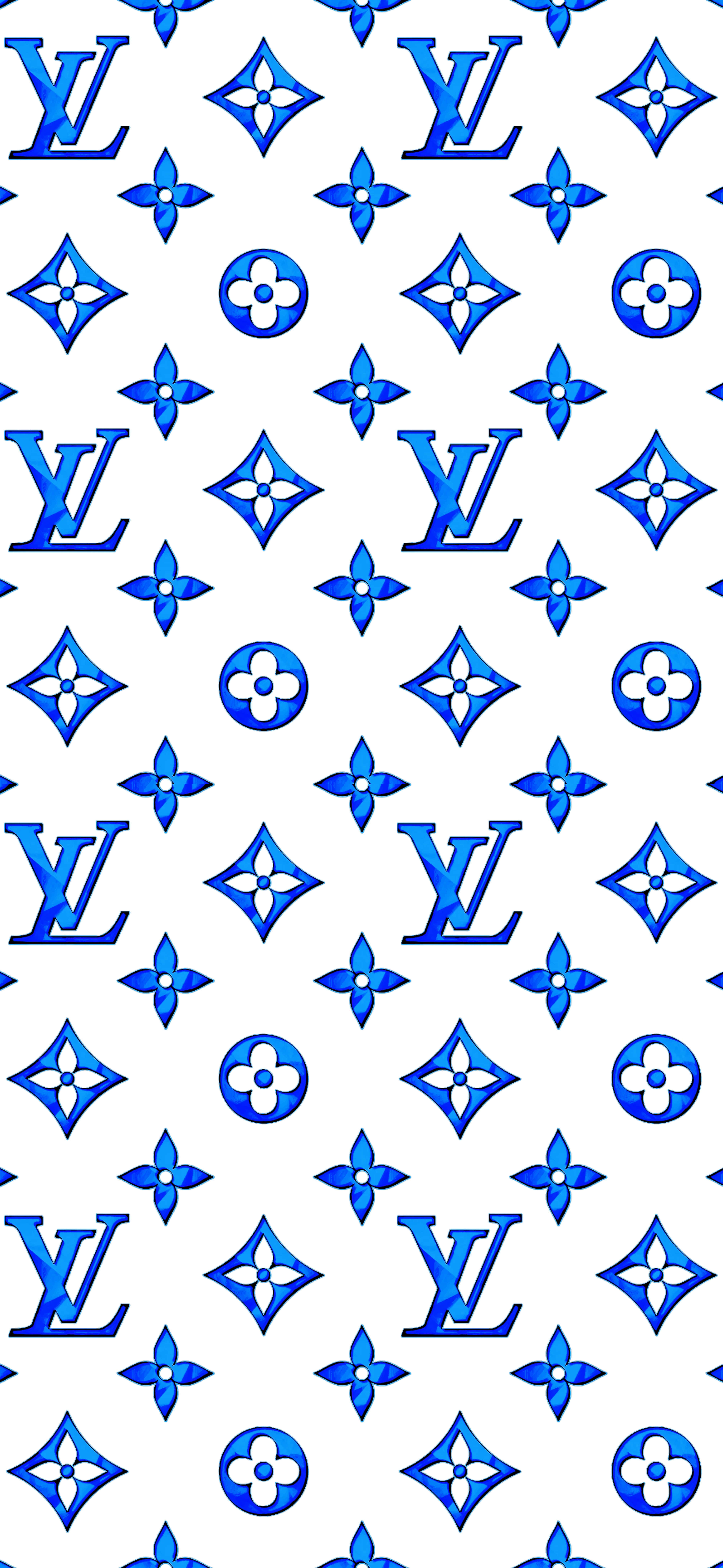 «Сделайте стильное и роскошное заявление в Louis Vuitton Blue» Обои