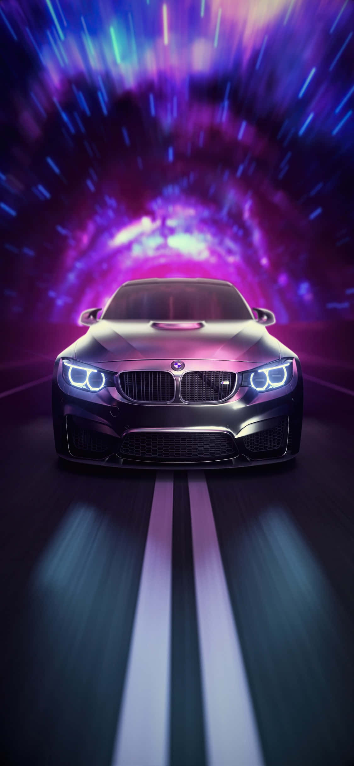 «Сертифицированный стиль — iPhone X и BMW в идеальной гармонии» Обои