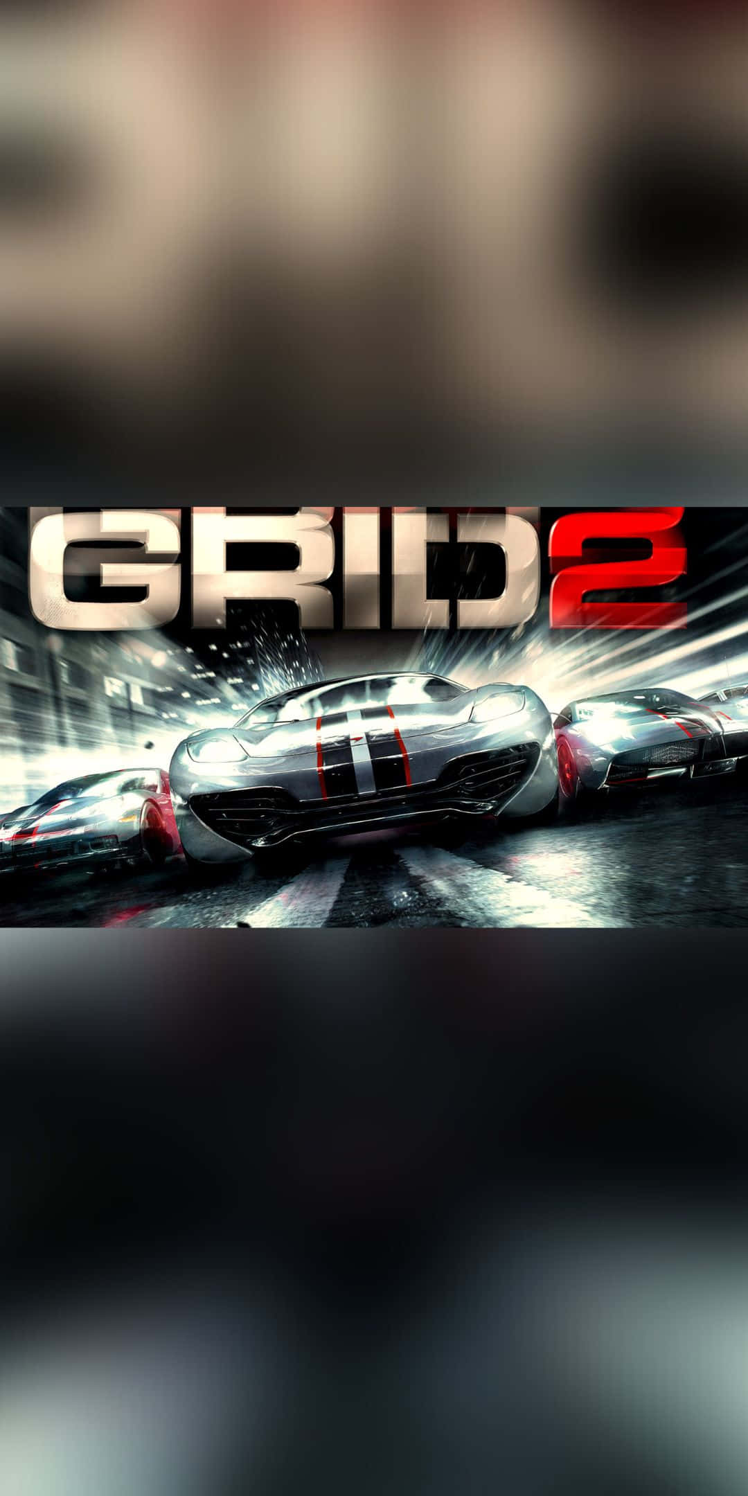Серый автомобиль постер Pixel 3 Grid 2 фон Обои