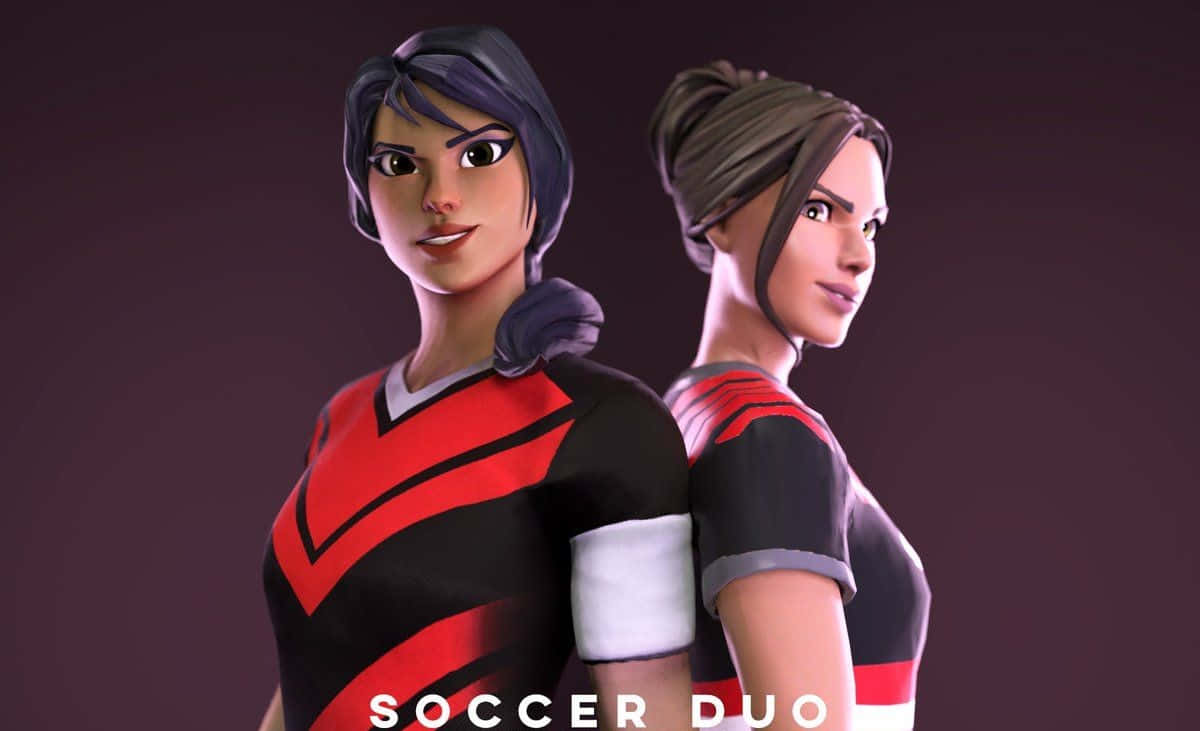 Скин футболиста Fortnite для рабочего стола Обои