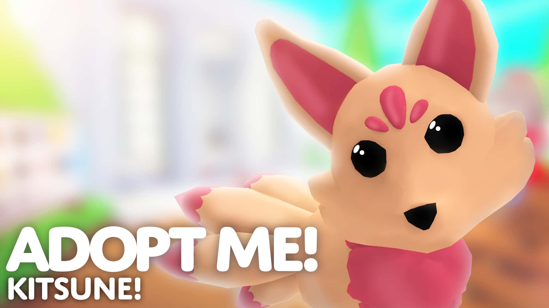 скриншот превью кицунэ из Adopt Me Обои