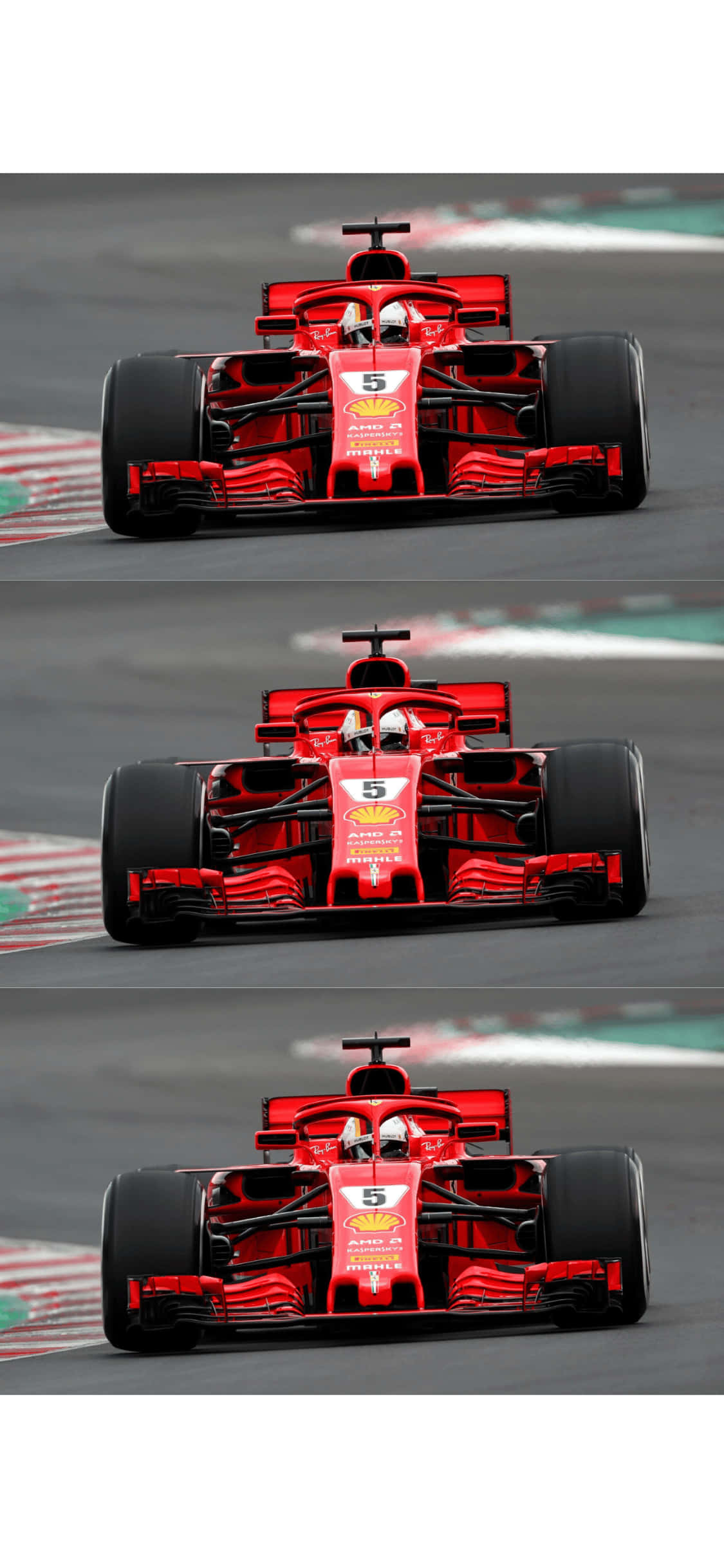 Слоистый Ferrari iPhone Xs F1 2018 фон Обои