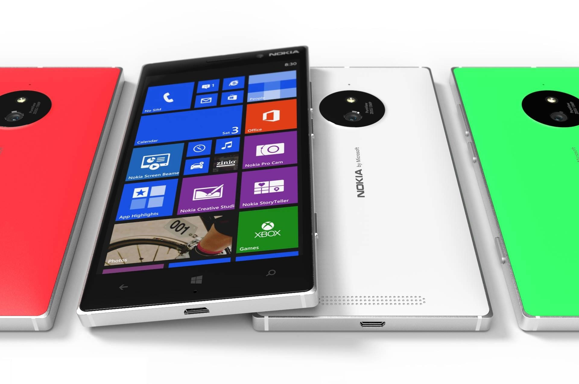 Смартфон Nokia Lumia 830 Обои
