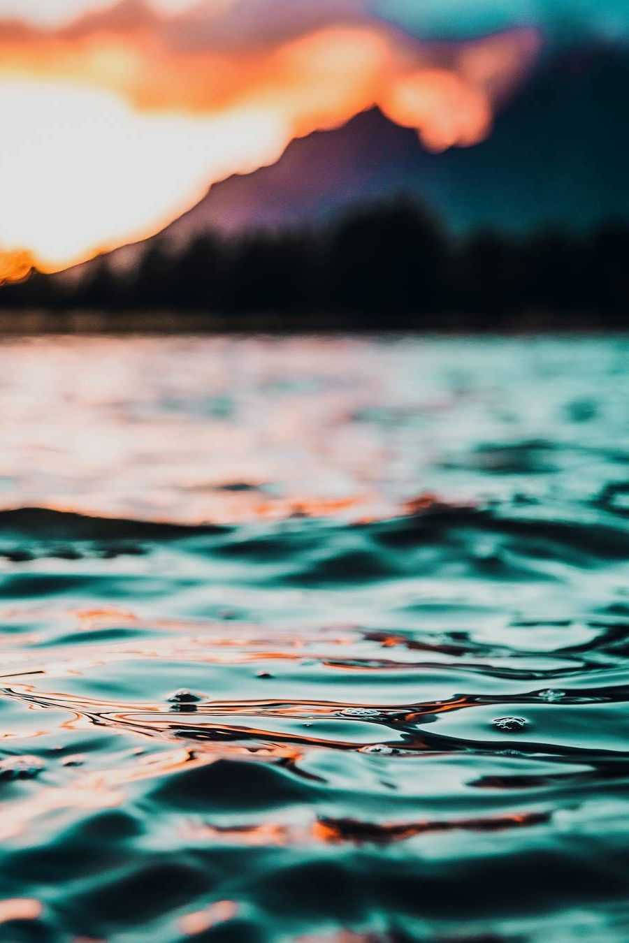 Спокойная океанская вода Обои
