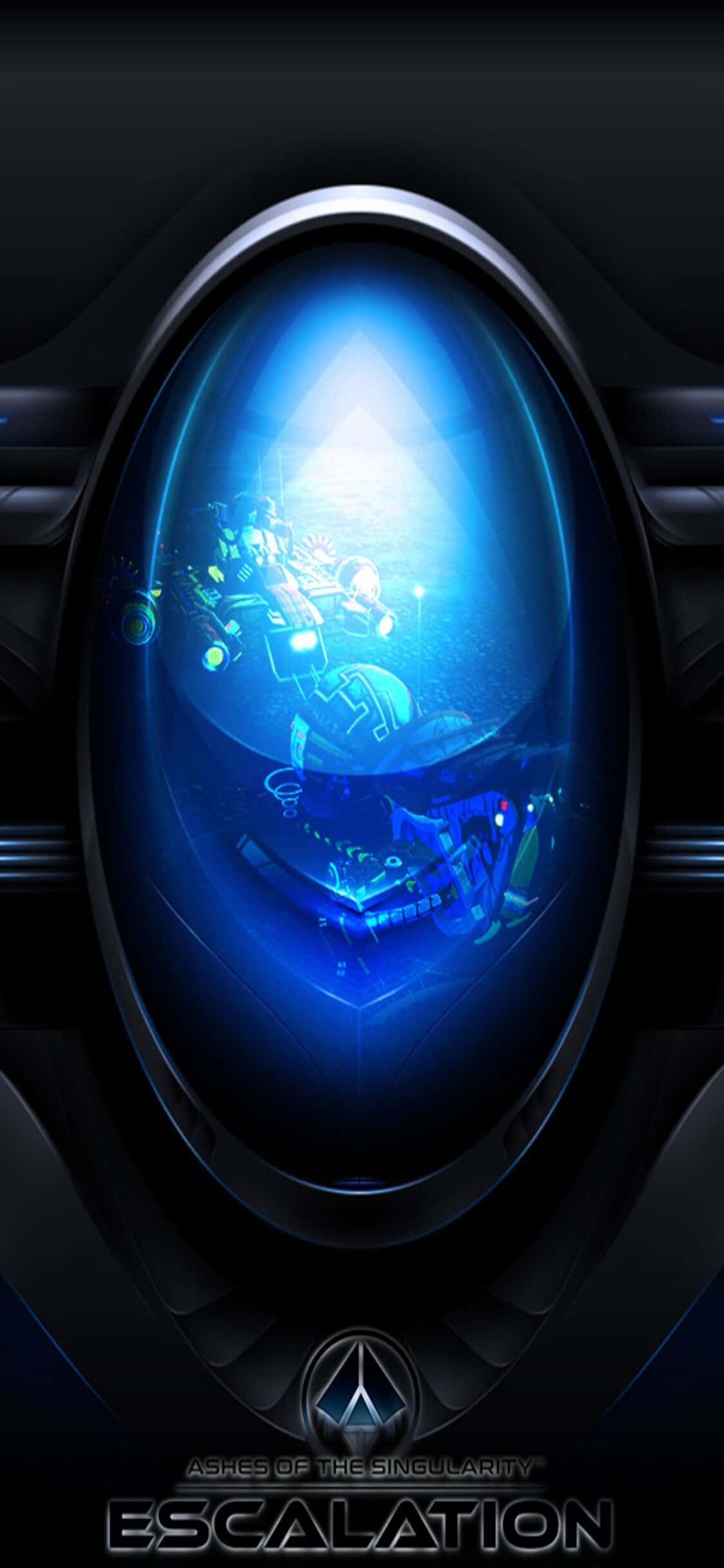 Сражайтесь за правое дело с Ashes Of The Singularity на iPhone X. Обои