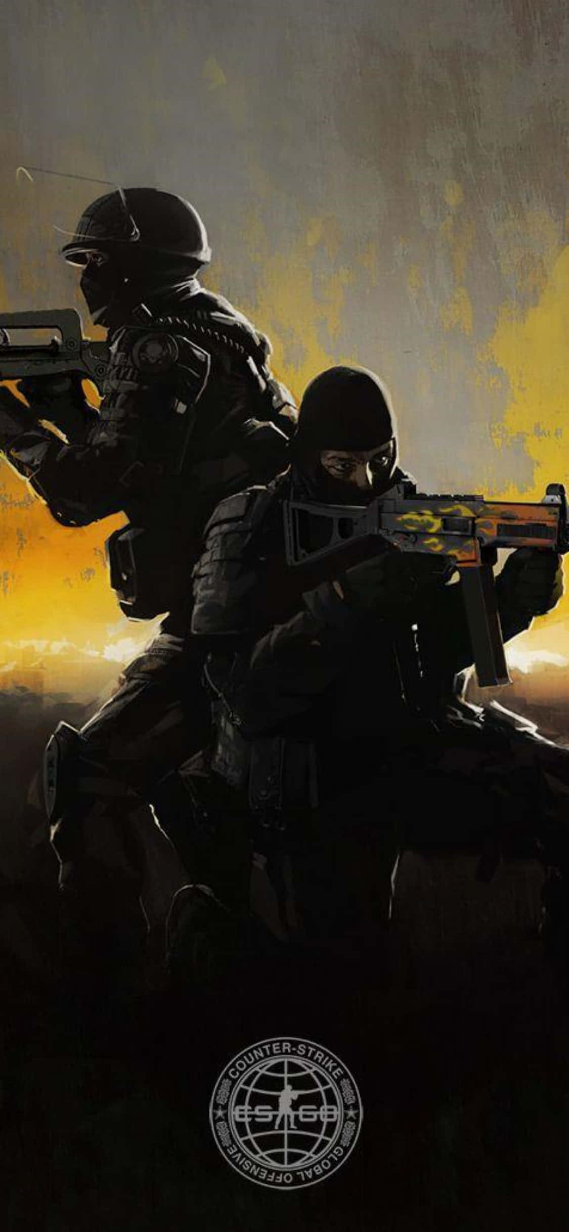 «Сражайтесь с противниками в Counter-Strike: Global Offensive с вашего iPhone XS!» Обои