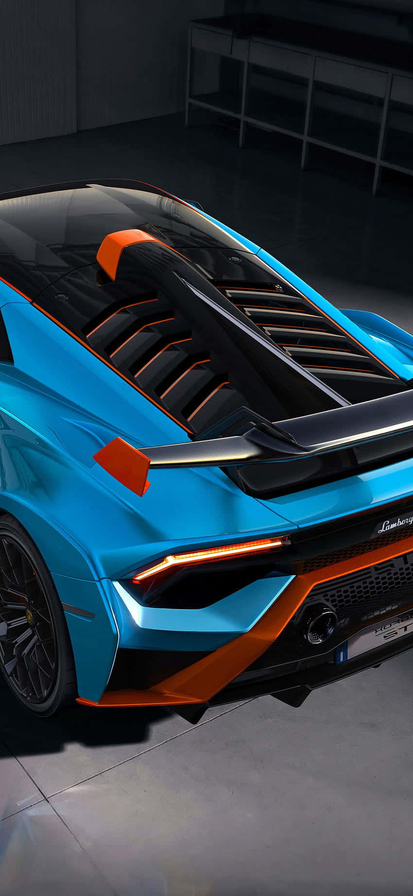 Стильный Pixel 3xl Lamborghini демонстрирует свою роскошь Обои