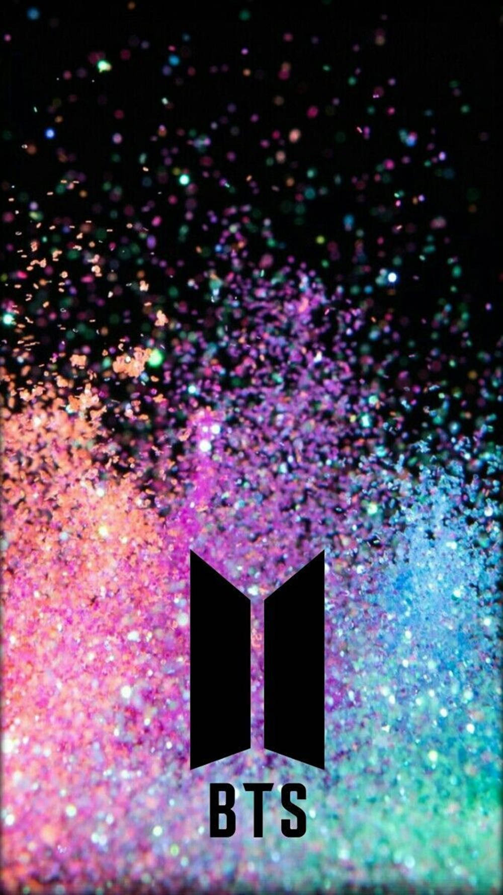 Стильный постер для телефона BTS