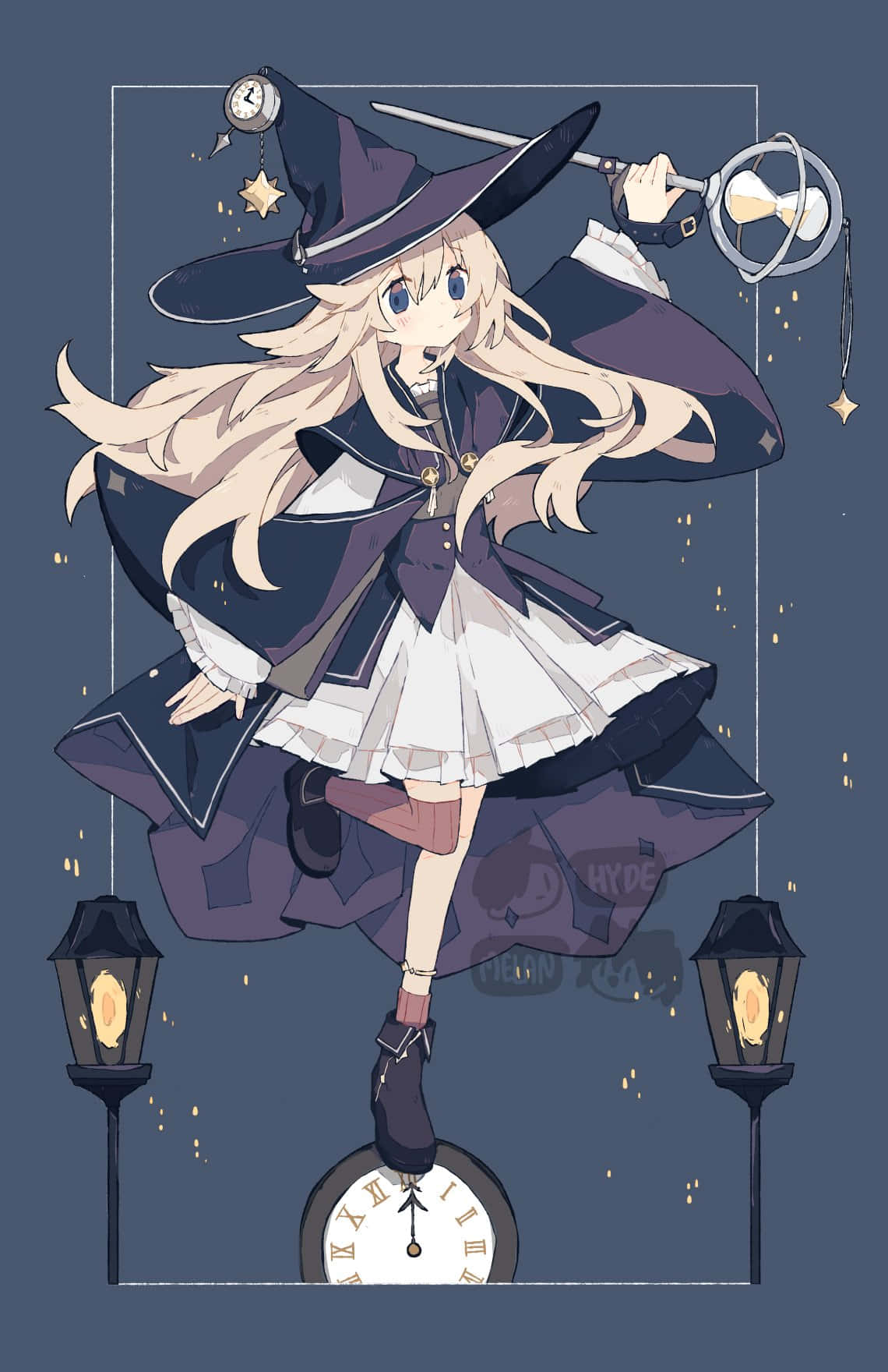 Таинственный час ведьм в лесу Обои
