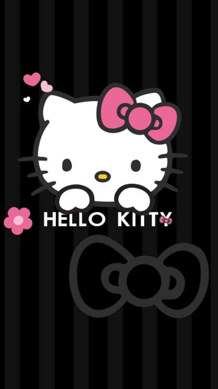 Телефон Hello Kitty Sanrio Обои