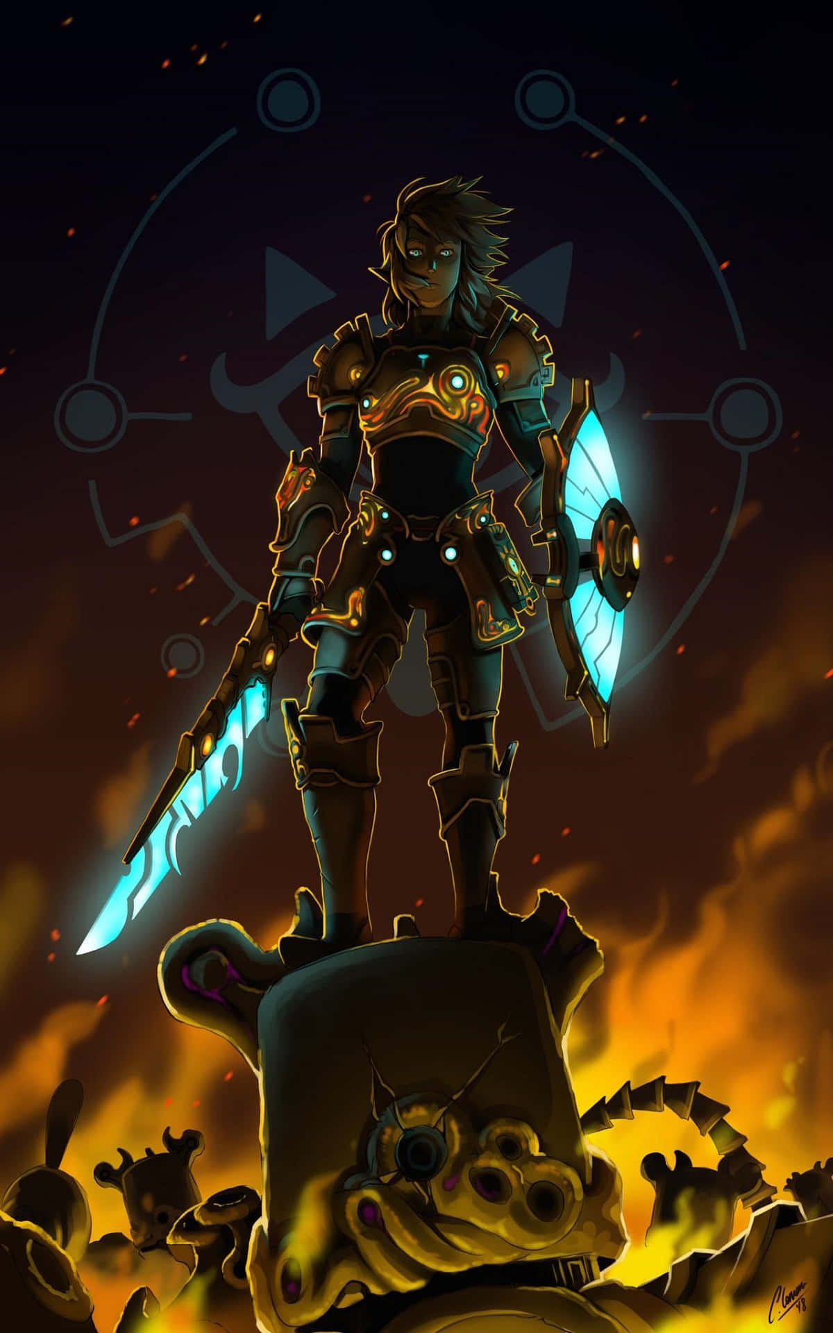 Телефон The Legend of Zelda — Где Приключения Оживают Обои
