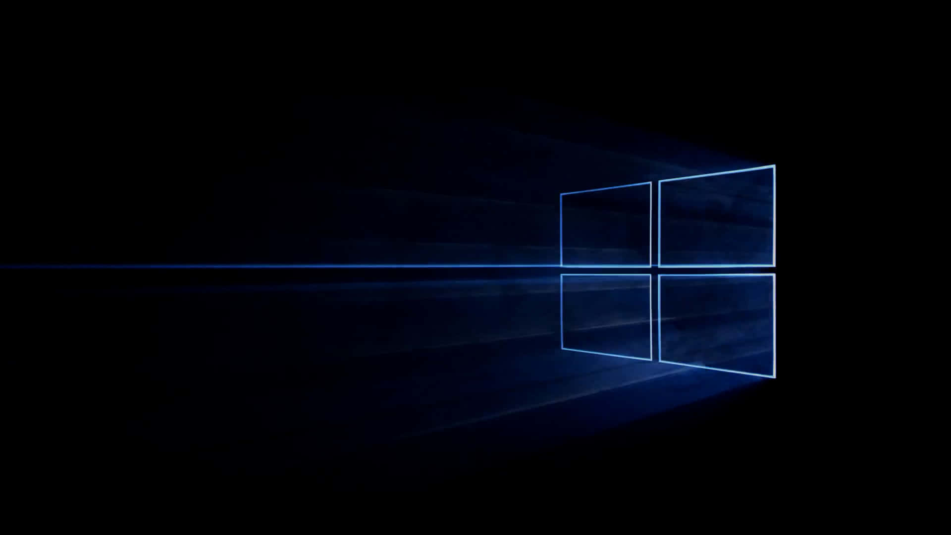 Темно-синий фон Windows 10 Обои