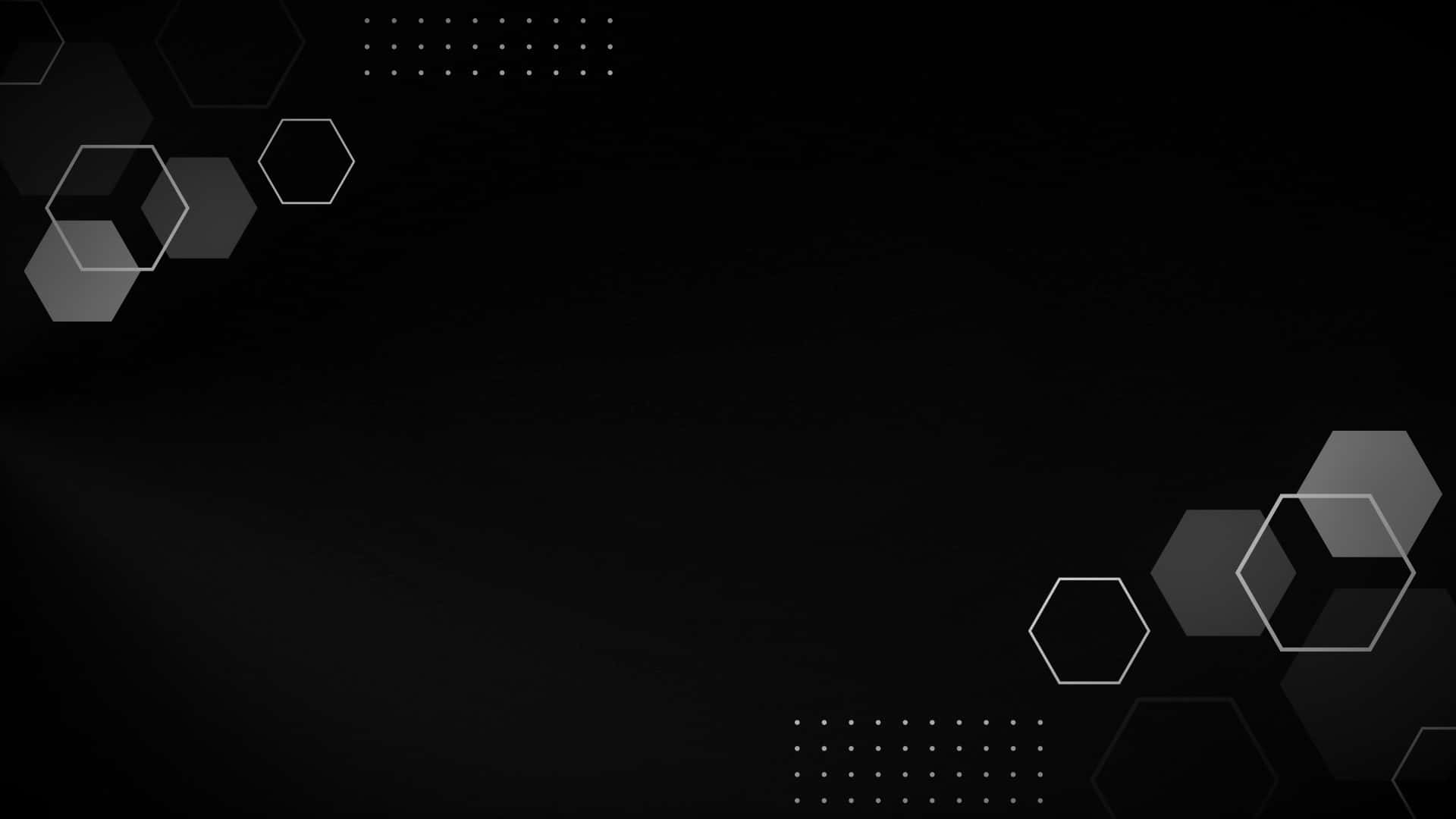 Темные шестиугольники на черном фоне Обои