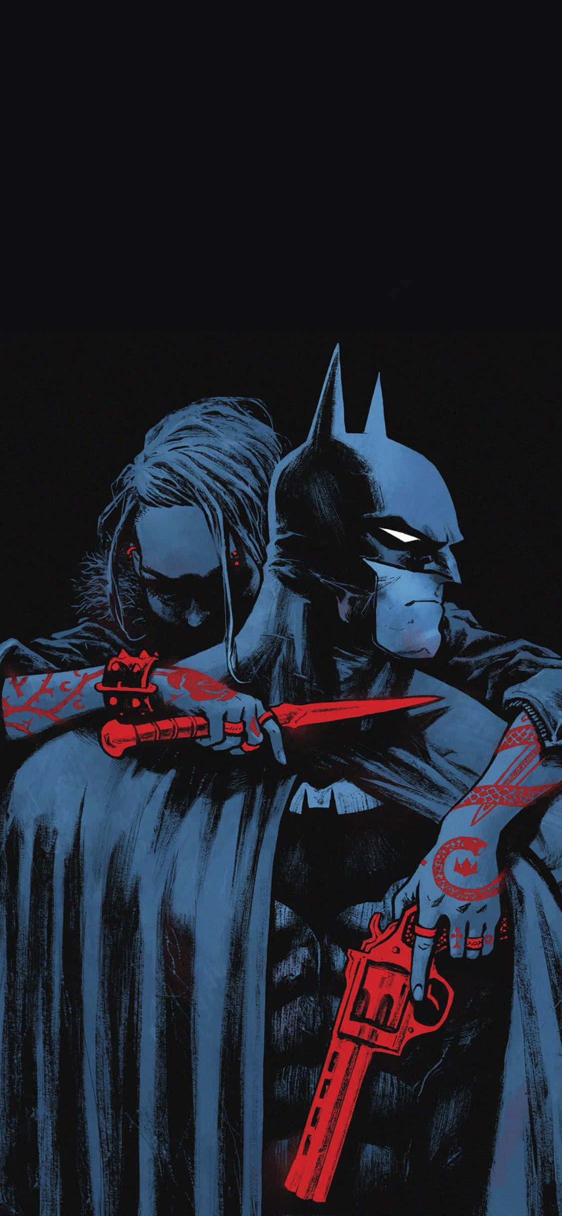 Тёмный рыцарь восходит в этом захватывающем Batman Aesthetic. Обои