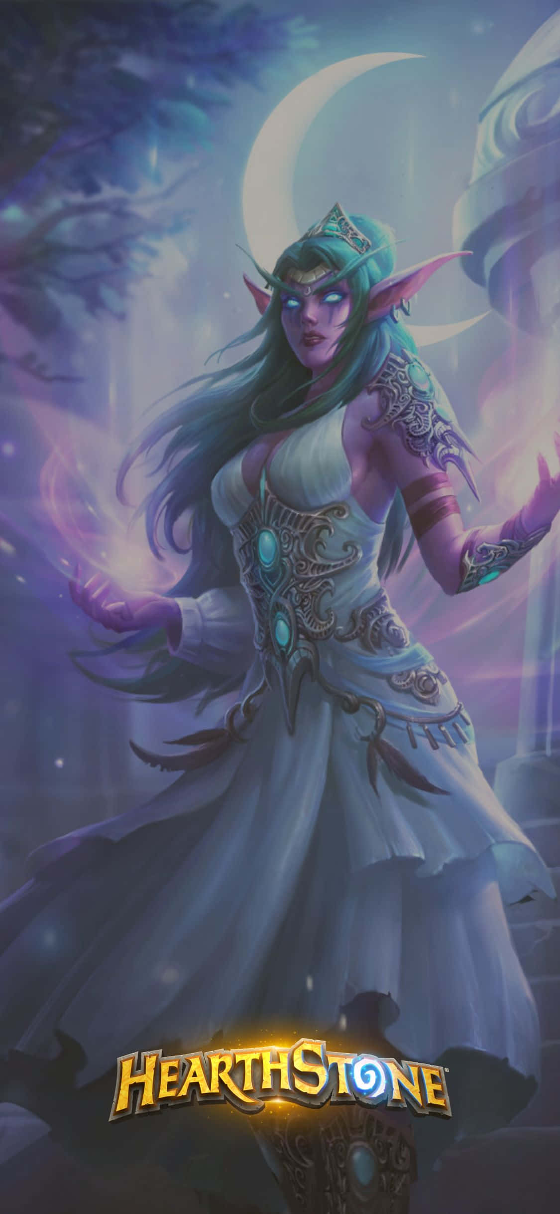 Тиранда Шепот Ветра iPhone XS Hearthstone фон Обои