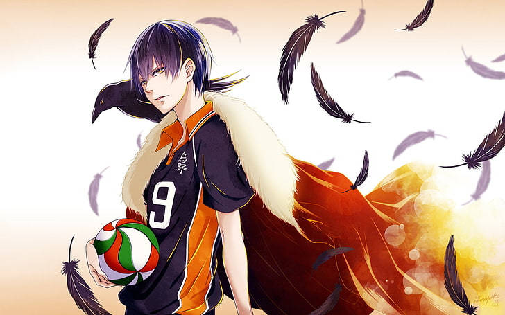Тобио Кагеяма Haikyuu на рабочий стол