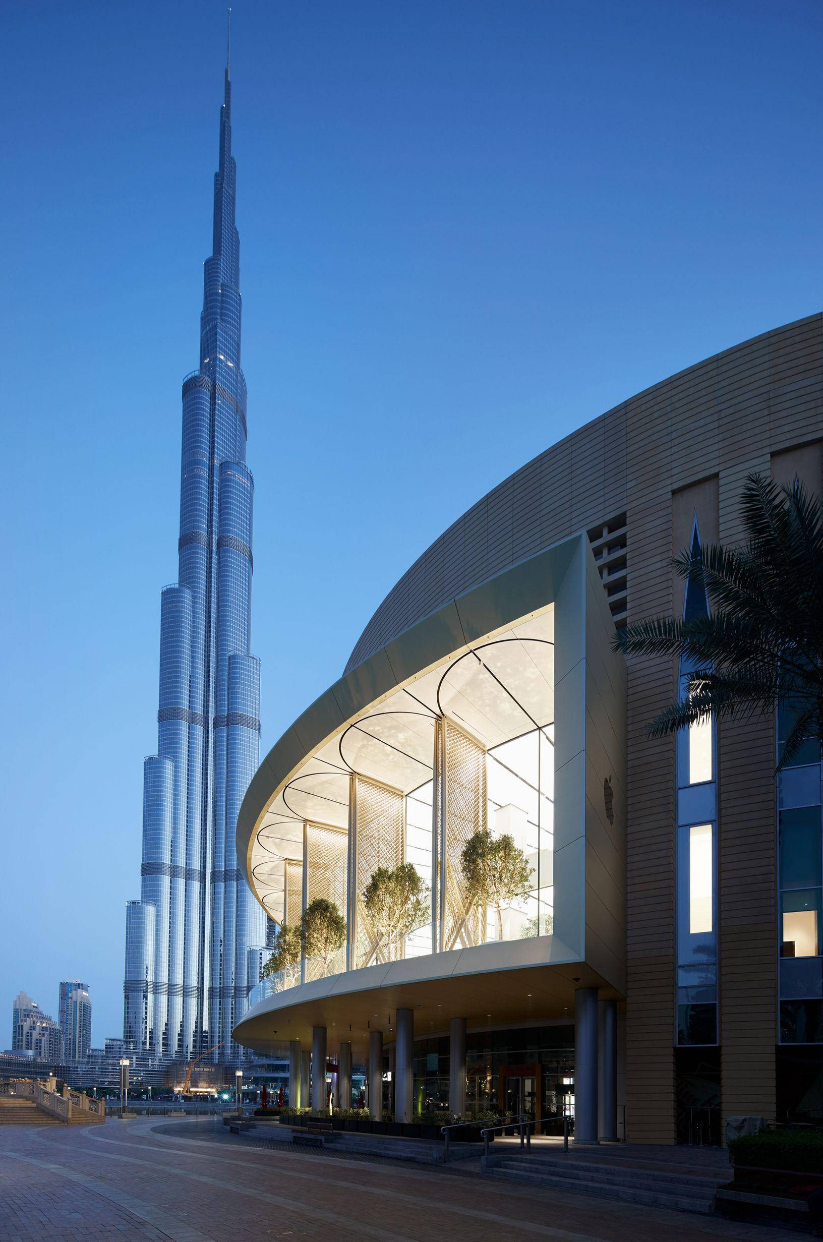 Торговый центр Apple Dubai Обои