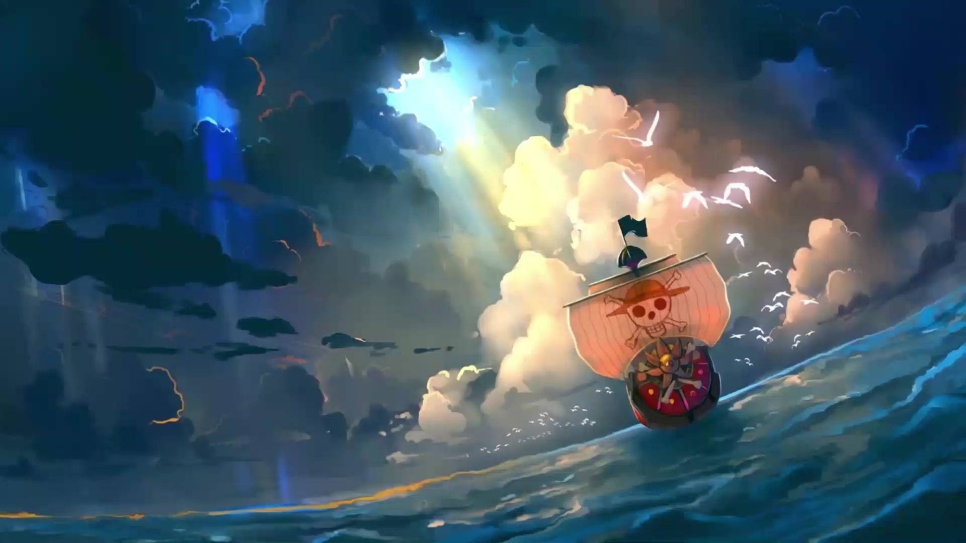 Тысяча Санни One Piece Вано 4K Обои