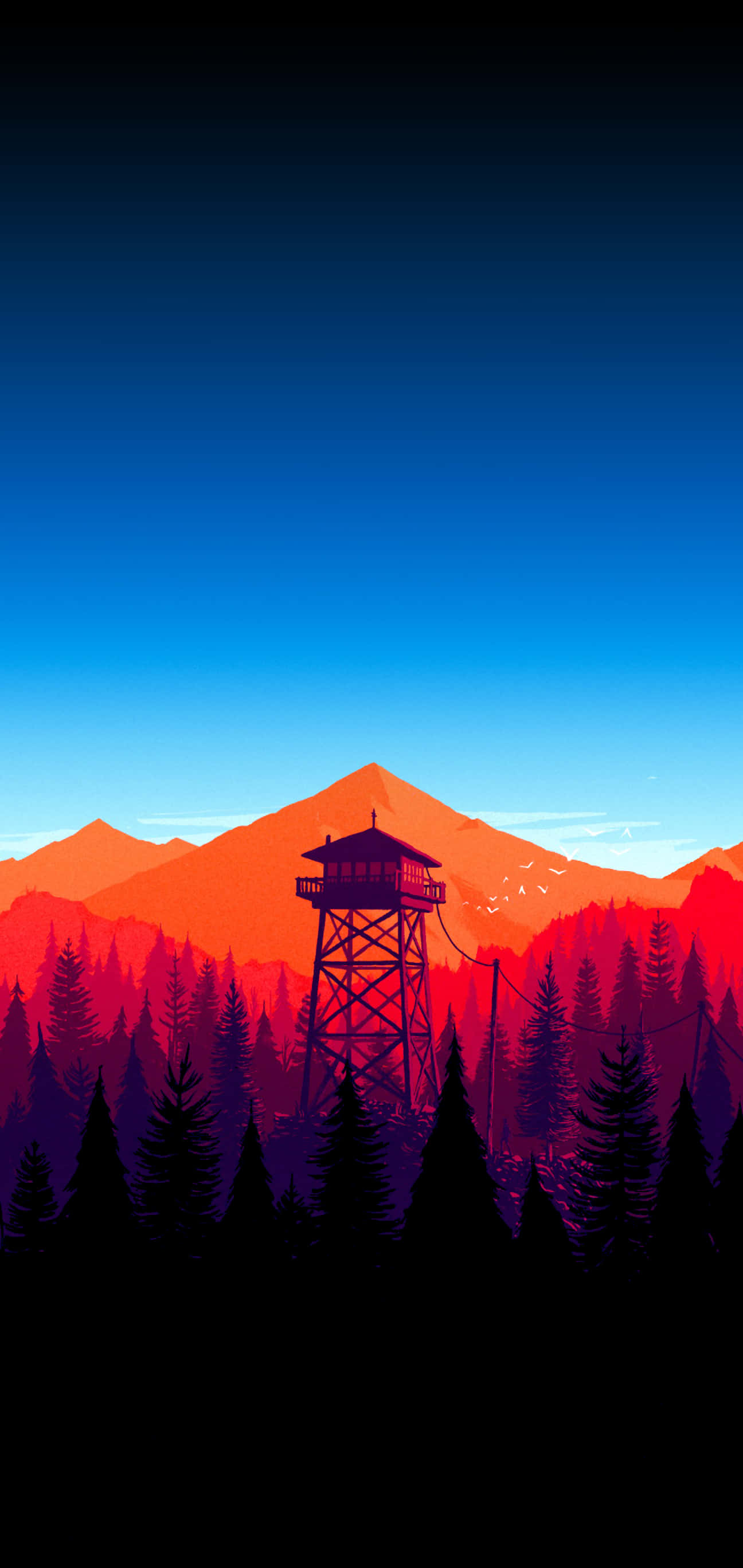Уникальный и привлекающий внимание абстрактный синий AMOLED Обои