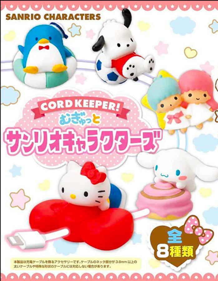 Фиксаторы для шнуров с персонажами Sanrio Обои
