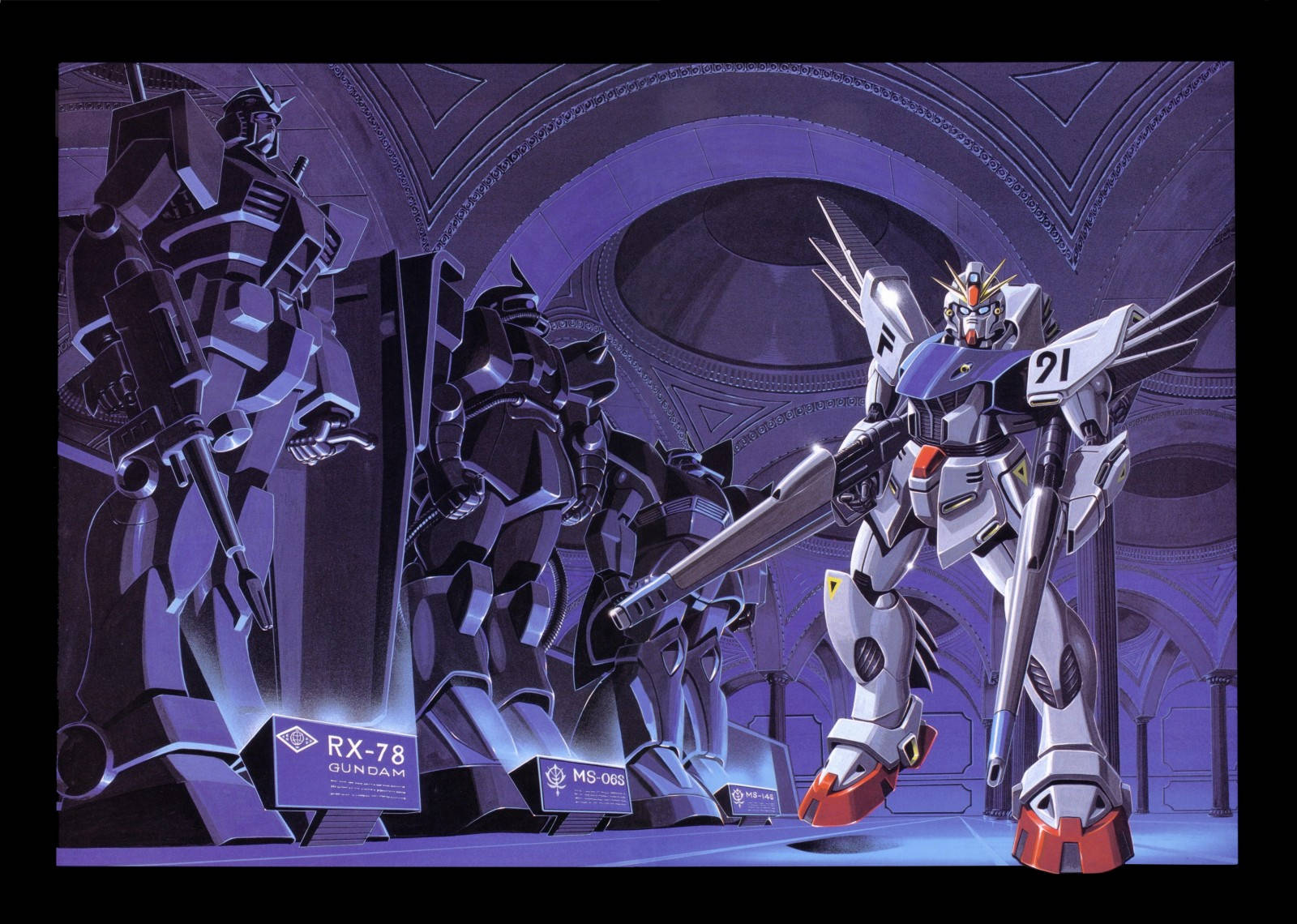 Фильм Mobile Suit Gundam F91 Обои