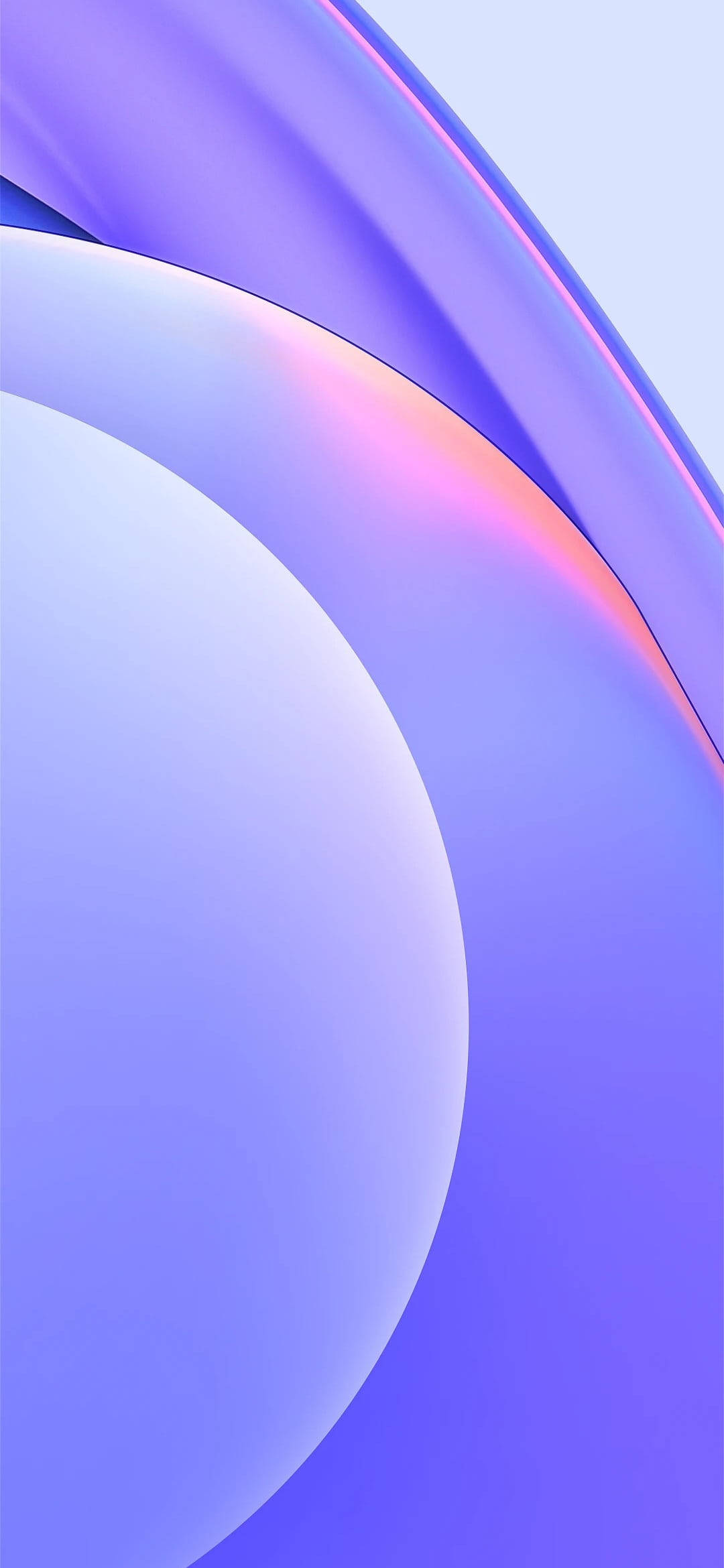 Фиолетовая лампочка для Xiaomi Redmi Note 9 Обои