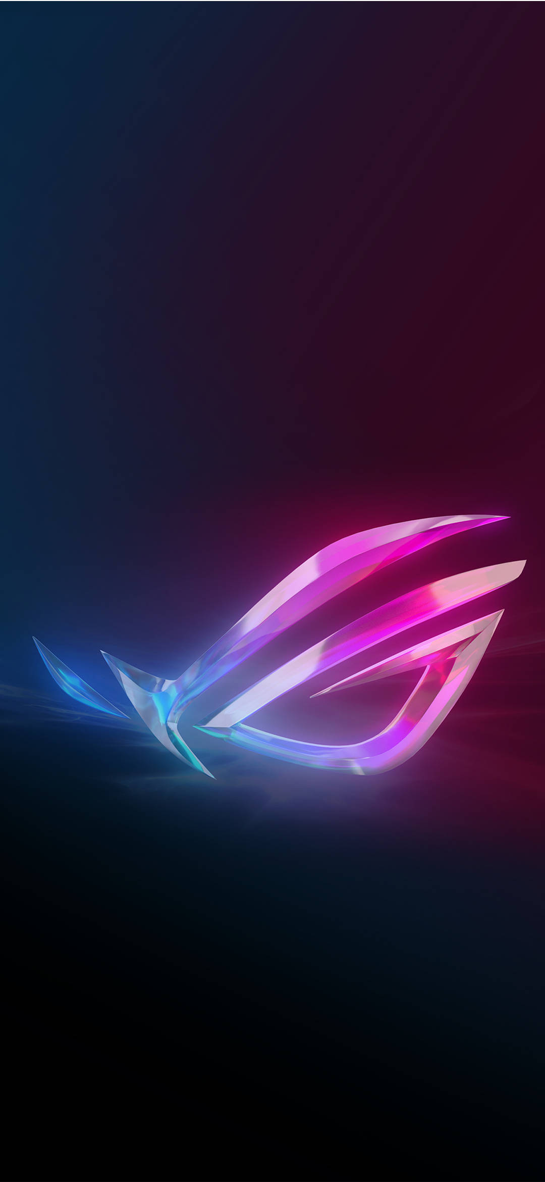 Фиолетово-синий Asus ROG Phone Обои