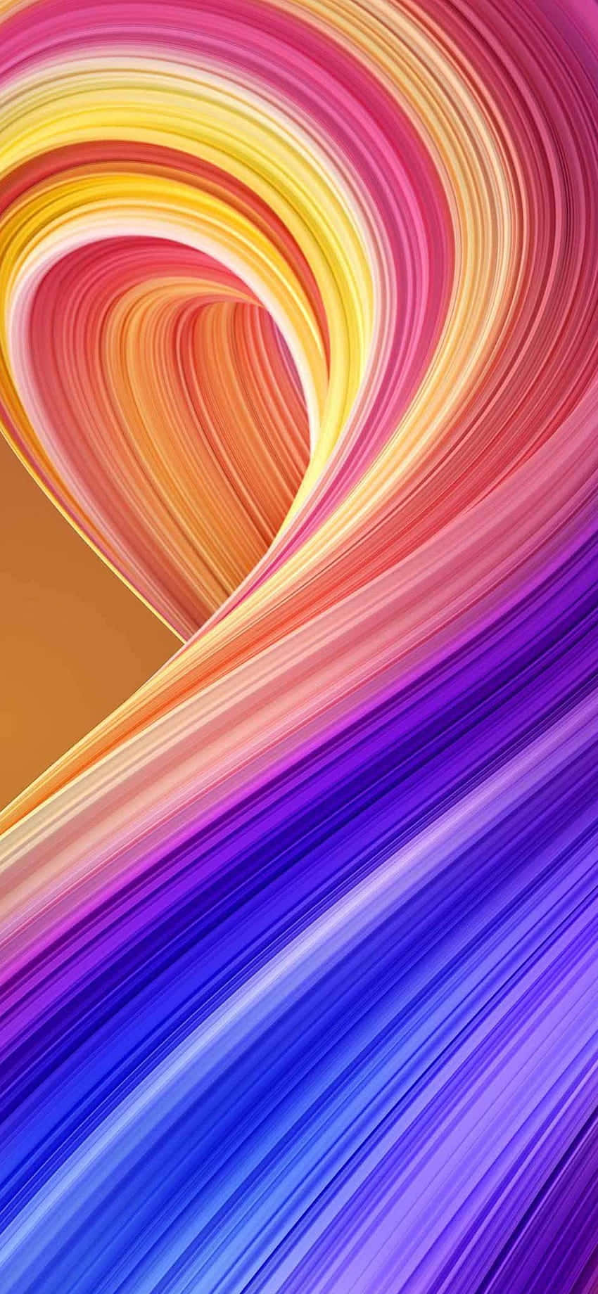 iPhone Xs Max Apple фон скрученной формы Обои