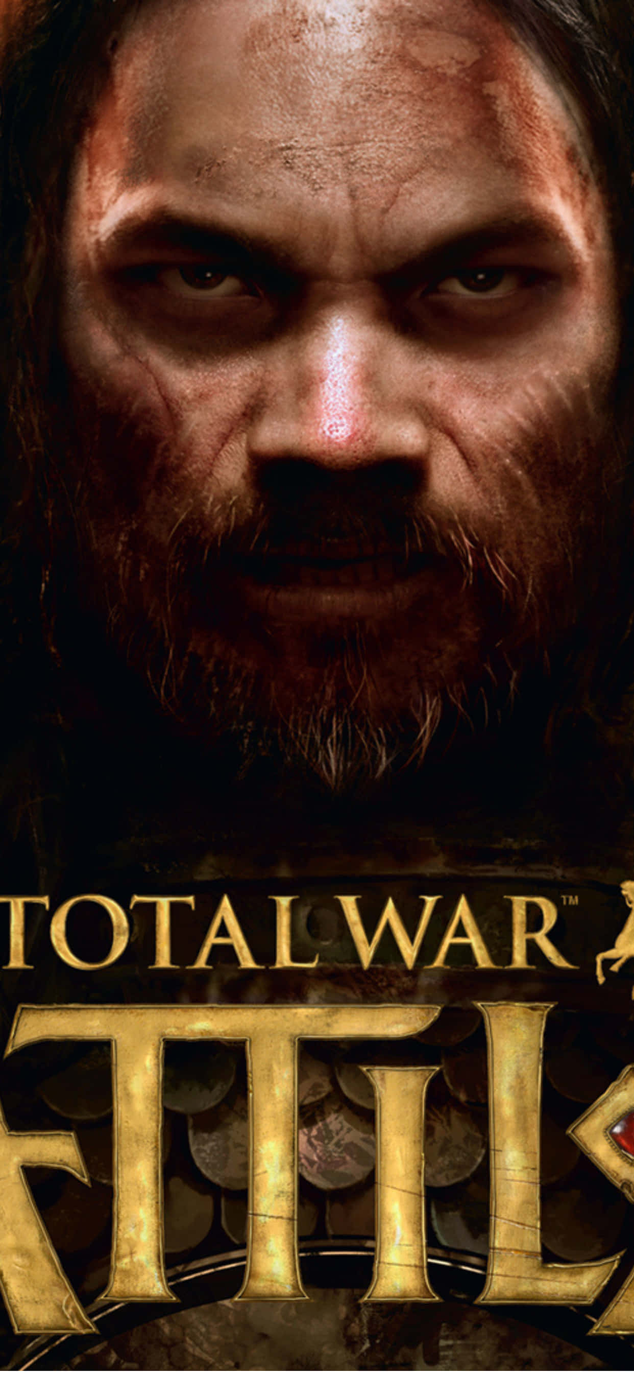 iPhone XS Max Total War Attila крупным планом фон Обои