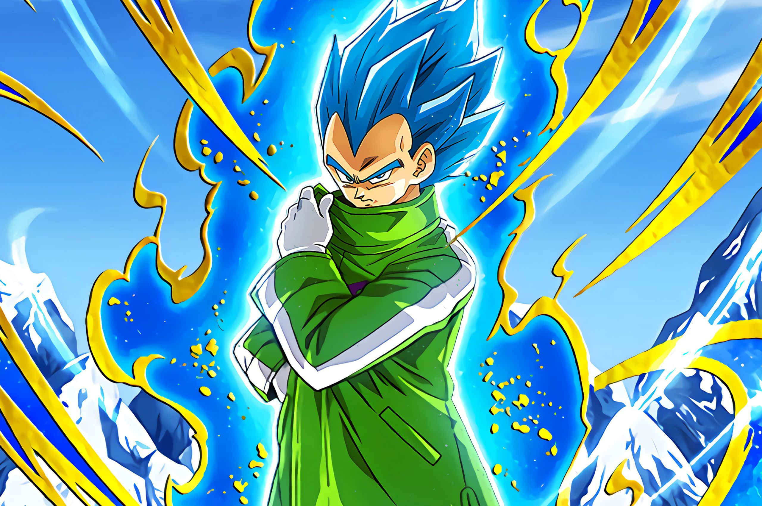 Фриза приводит Броли в бой с Гоку и Вегетой в Dragon Ball Super: Броли Обои