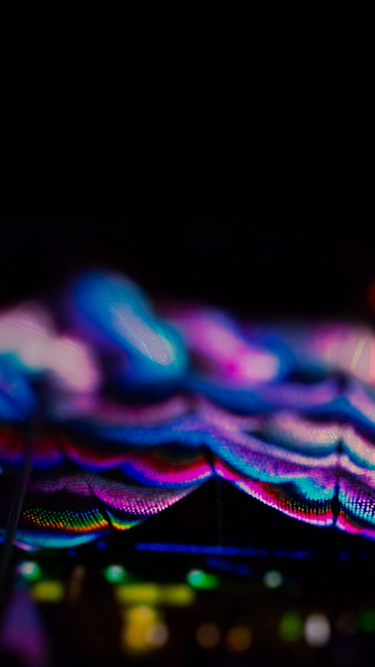 Цветная OLED ткань Обои