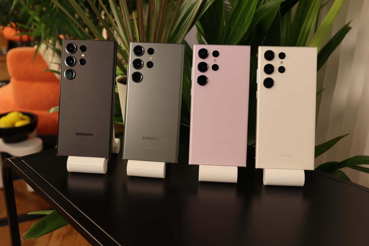 Цветовые варианты Samsung S23 Ultra Обои