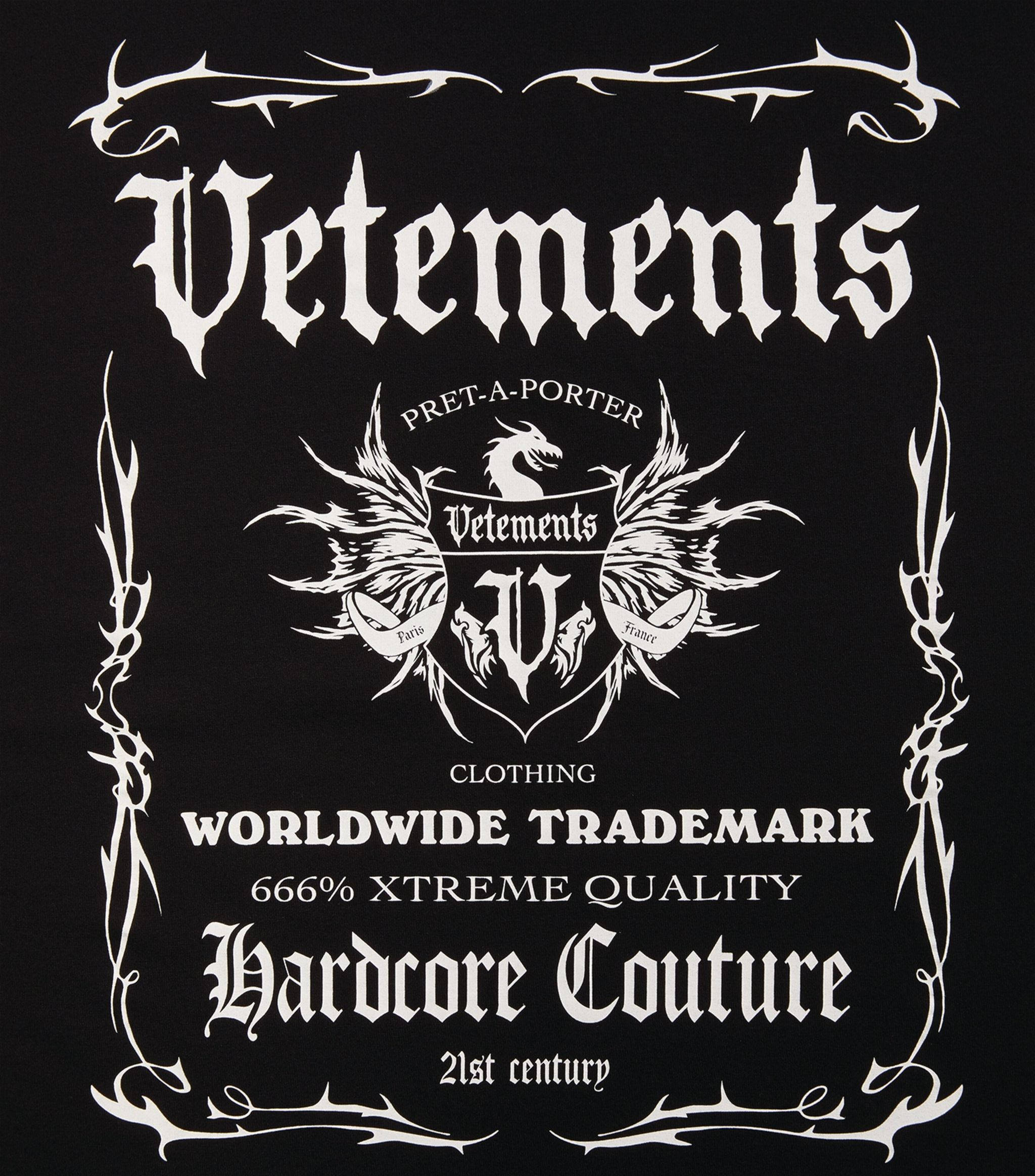 Логотип Vetements Black Label Обои