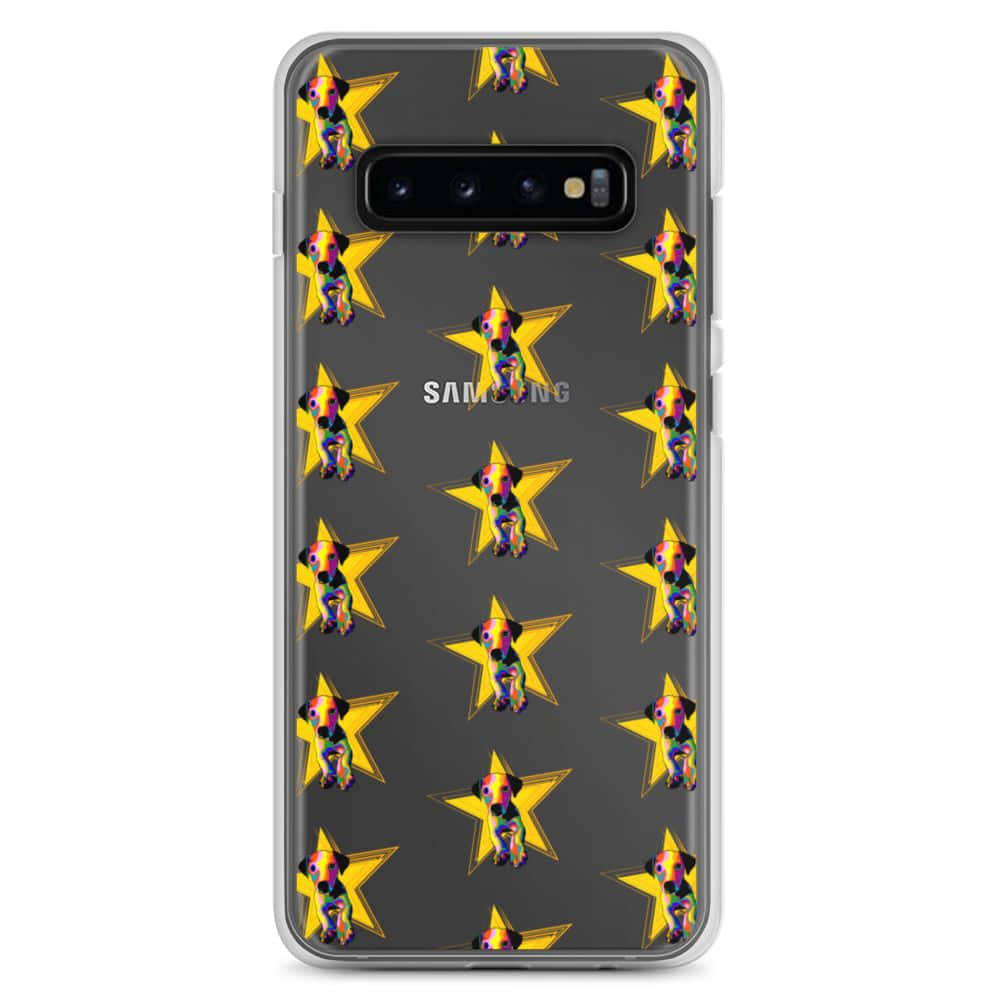 чехол для Samsung Galaxy S10 с рисунком из желтых звезд Обои