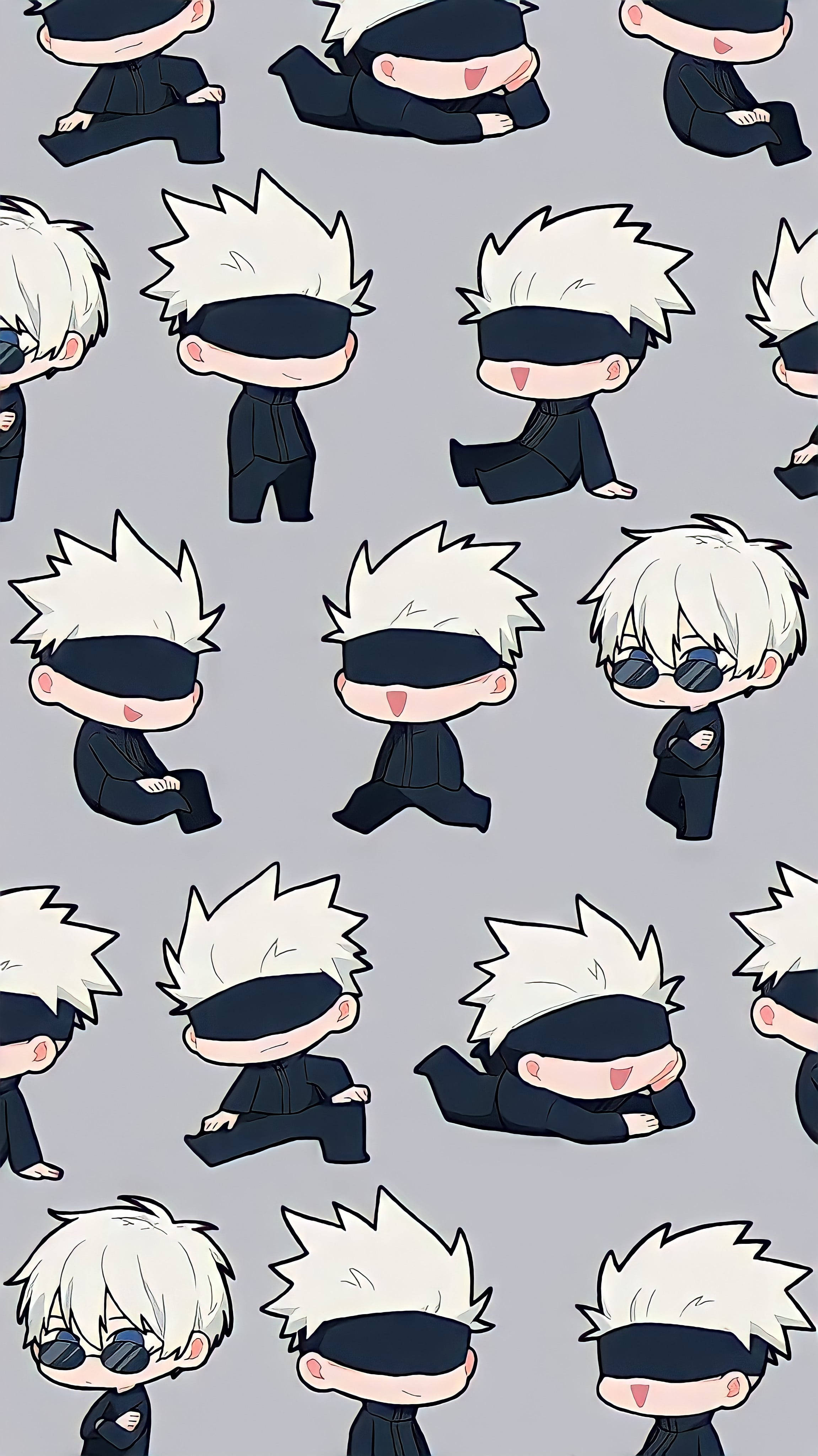 Чиби Годзё Дзюдзюцу Кайсен iPhone Обои