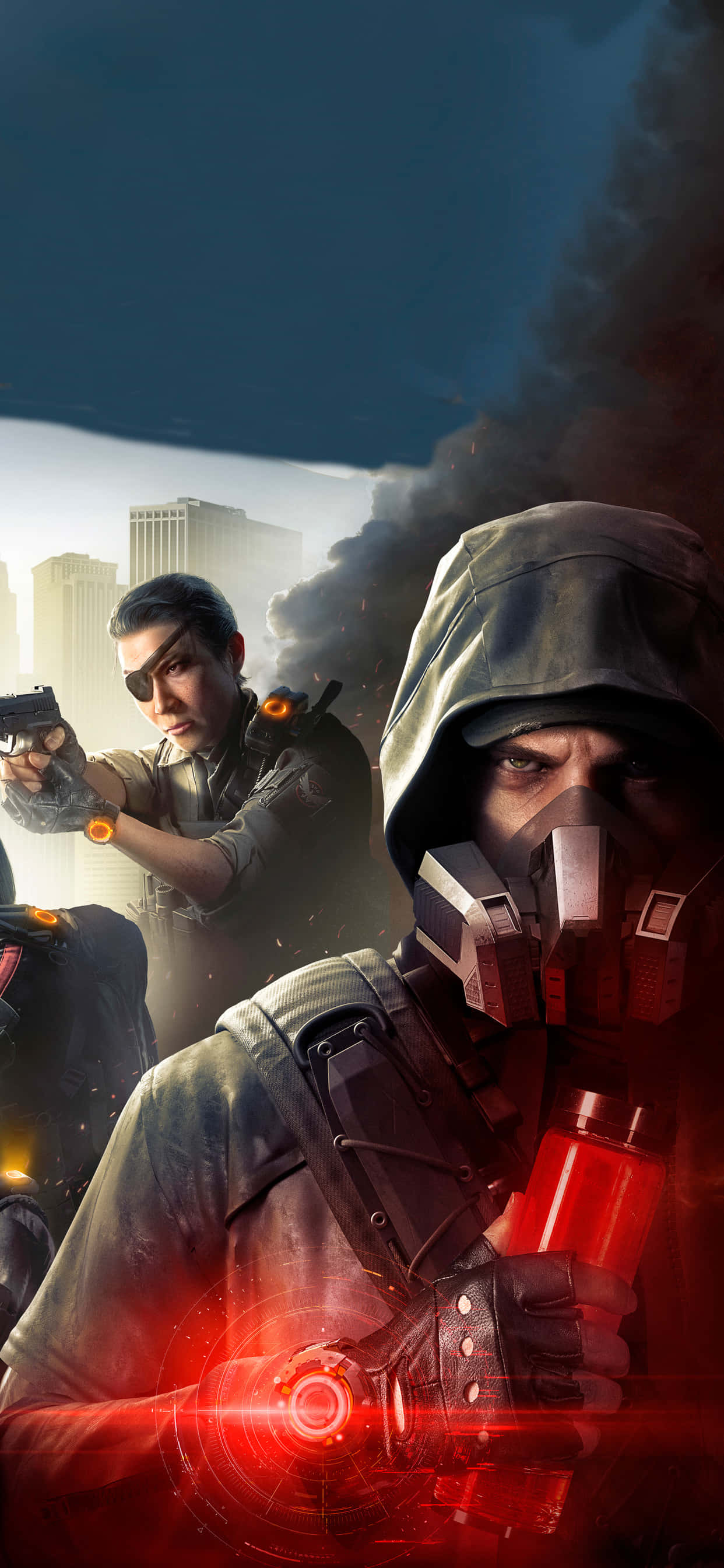 Шагните в мир разрушений с Apple iPhone Xs Max и The Division! Обои