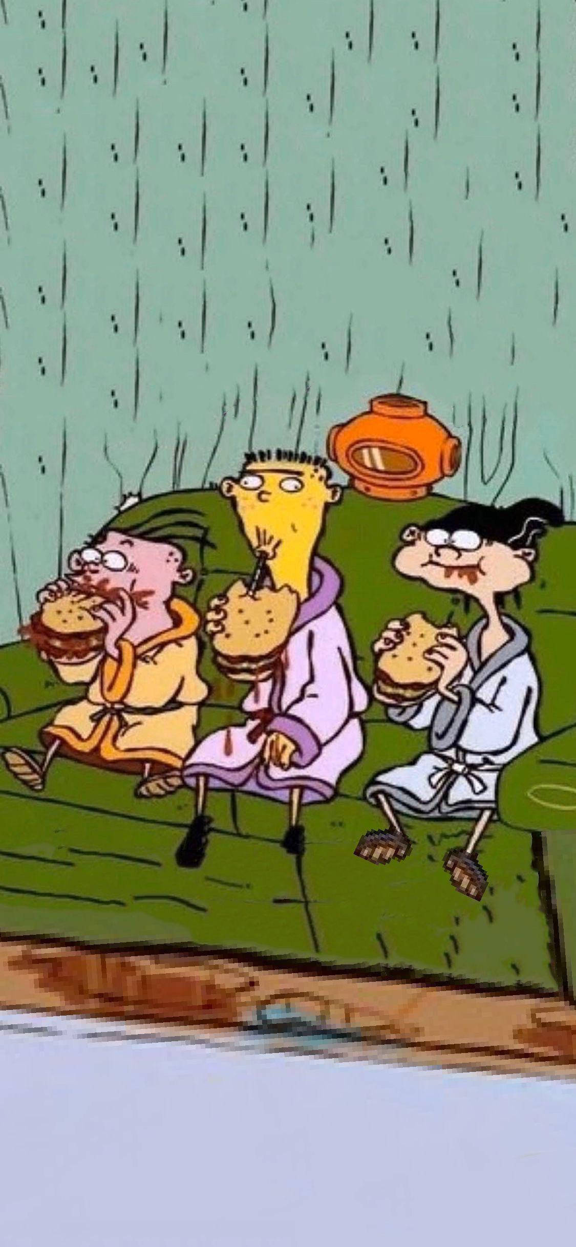 Эд, Эдд и Эдди Ночёвка с друзьями Обои