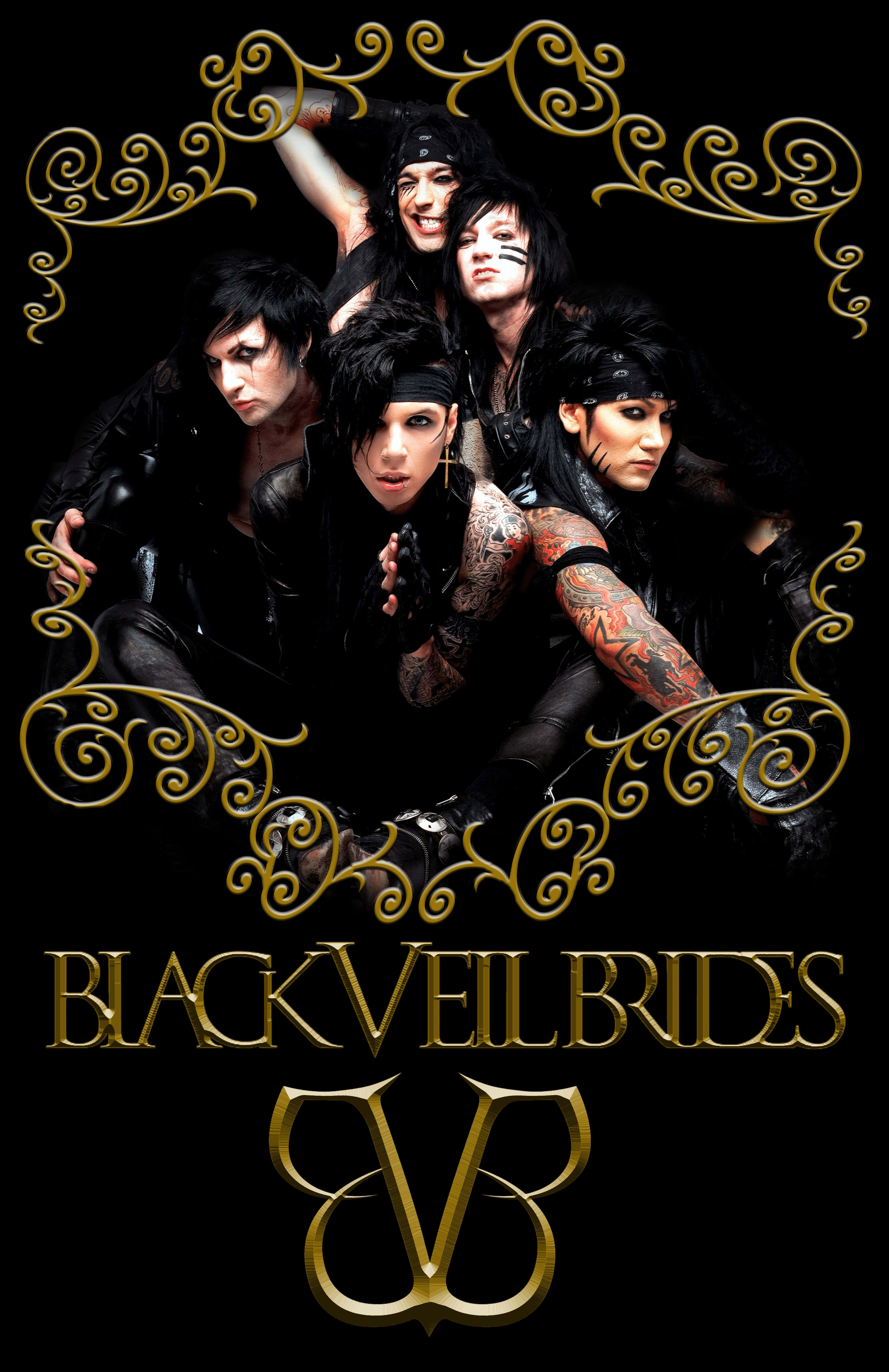 Энди Бирсак из Black Veil Brides Обои