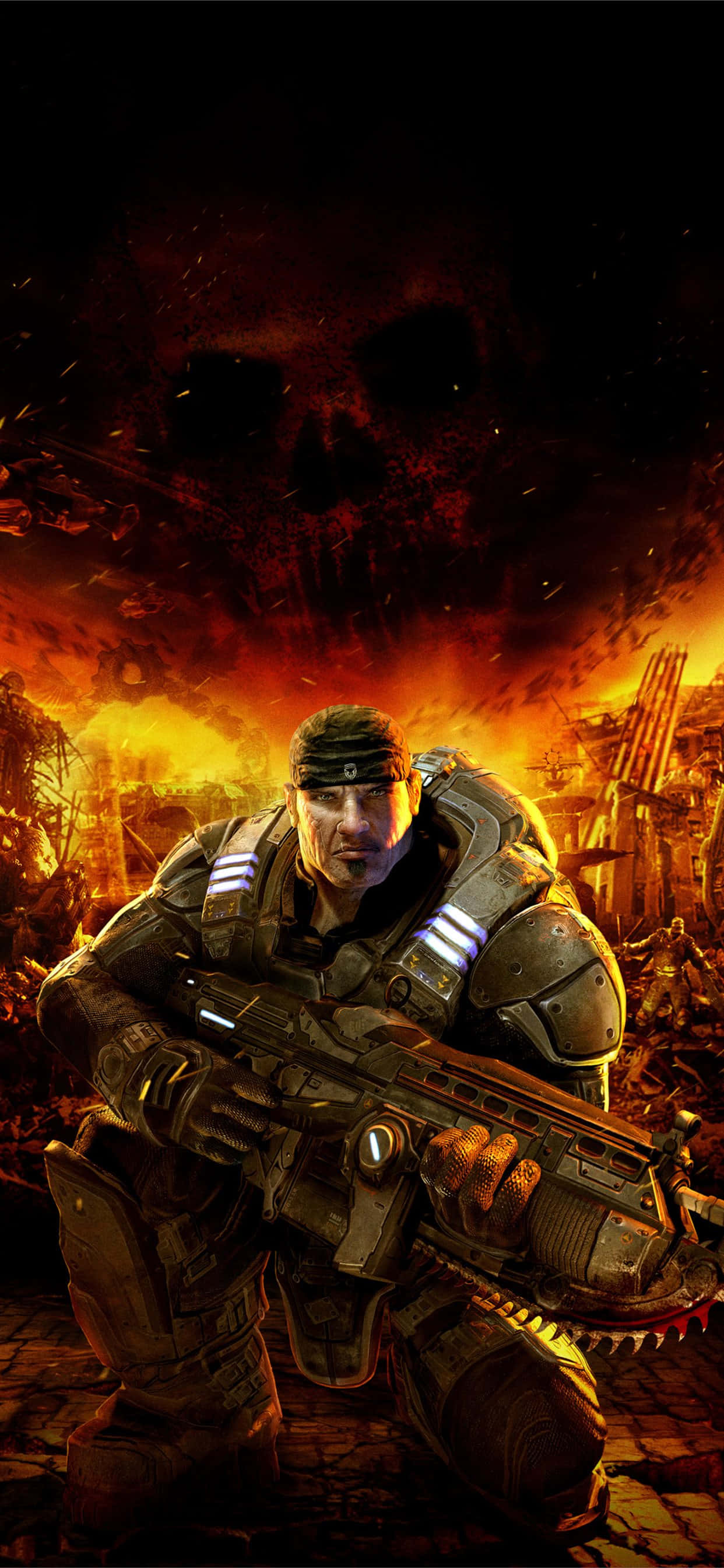 Эпическая битва — Gears of War 5 обои для iPhone XS Обои