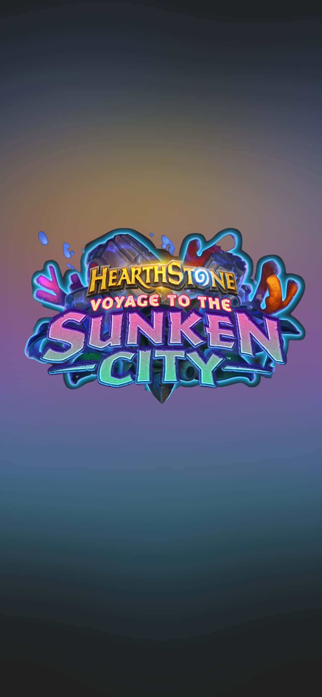 Эпическая дуэль в мире Hearthstone на iPhone XS Обои