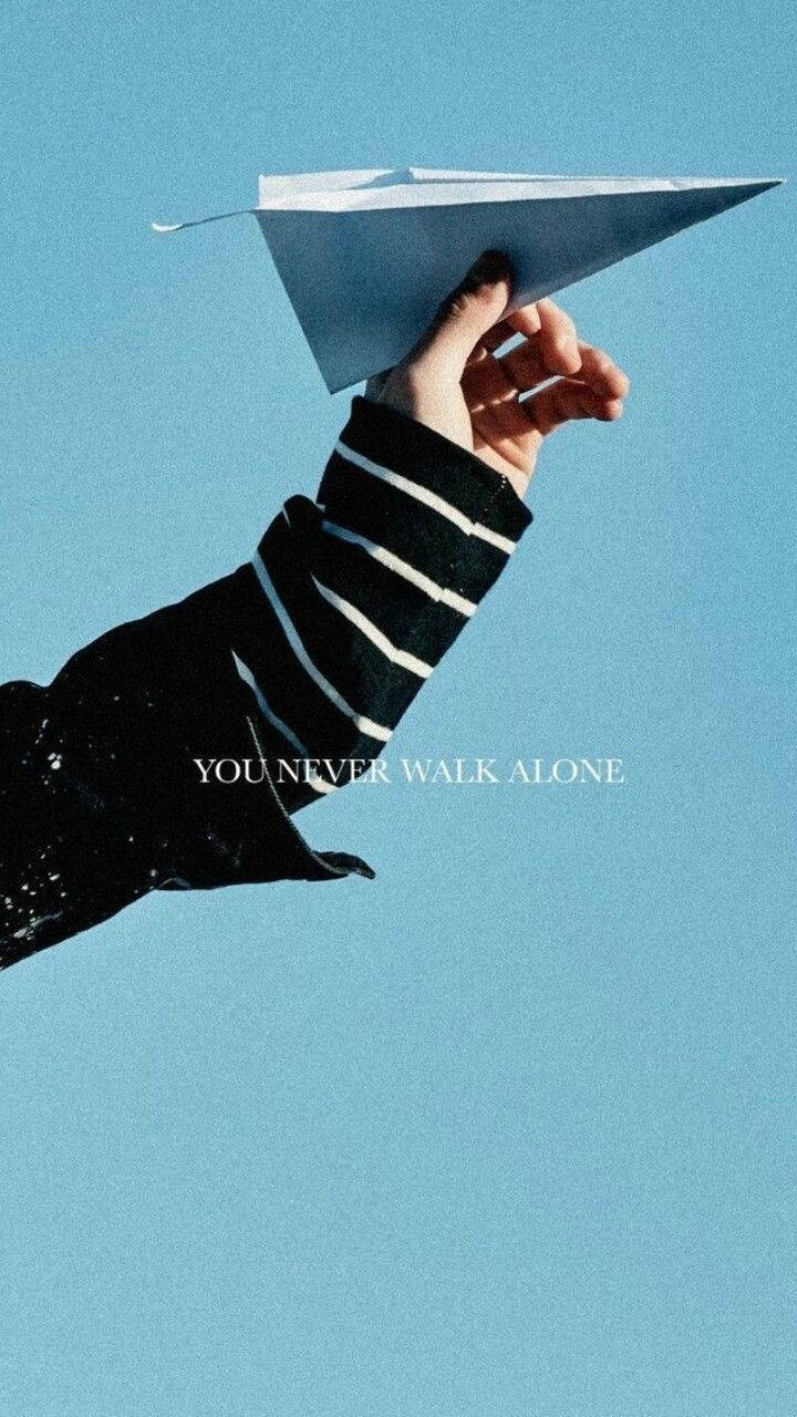 Эстетика BTS You Never Walk Alone Обои