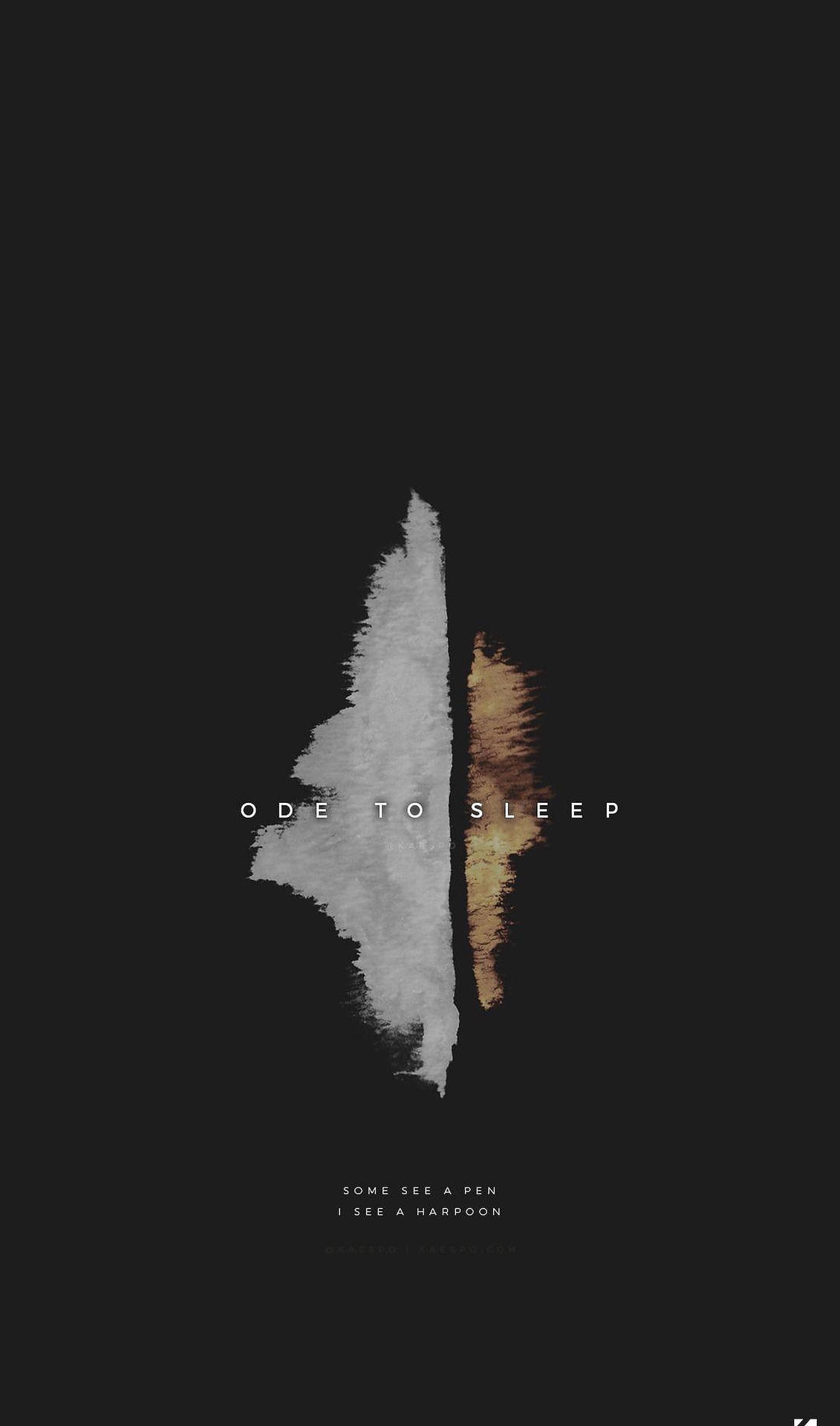 Эстетичные обои для iPhone Ode To Sleep — Айфон эстетика Обои