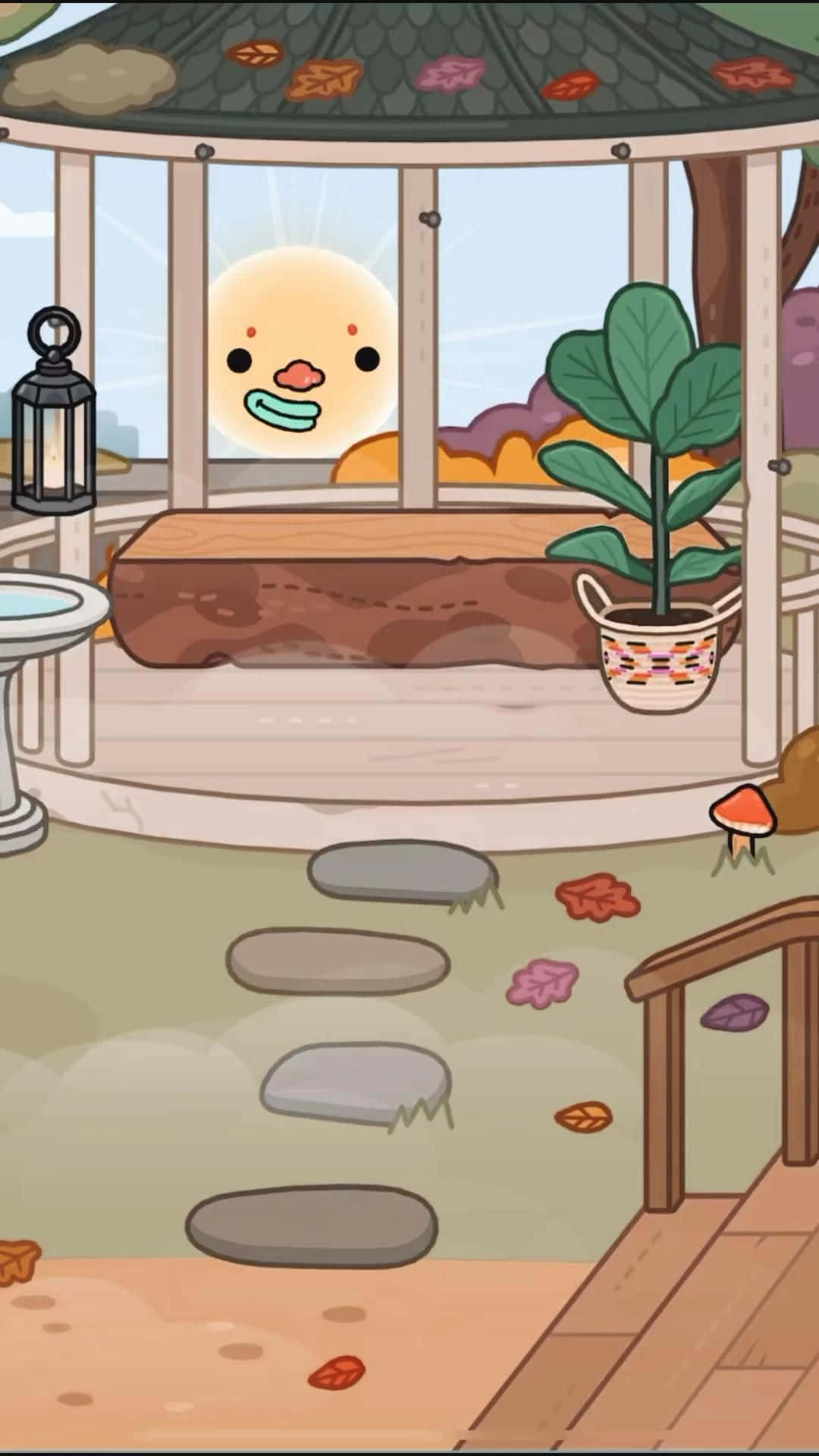 Эстетичный парк Toca Life Обои