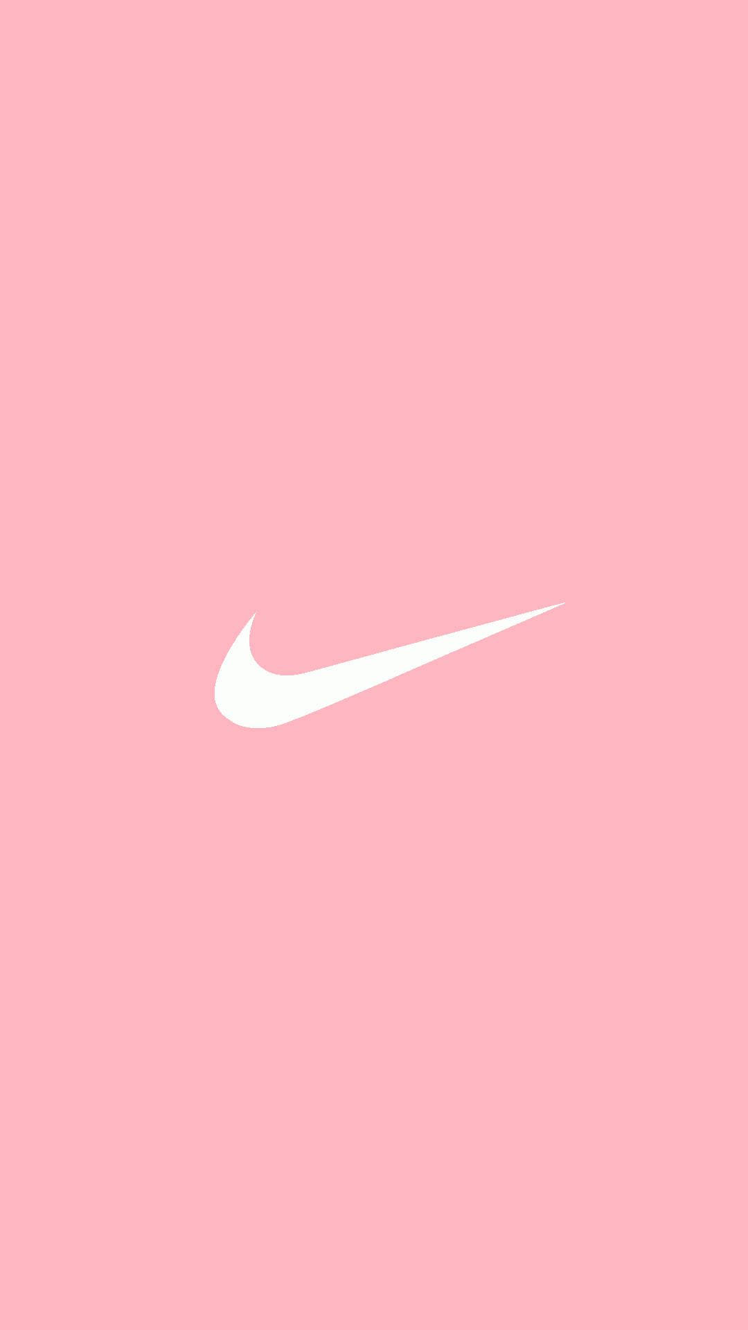 Эстетичный розовый Nike Обои