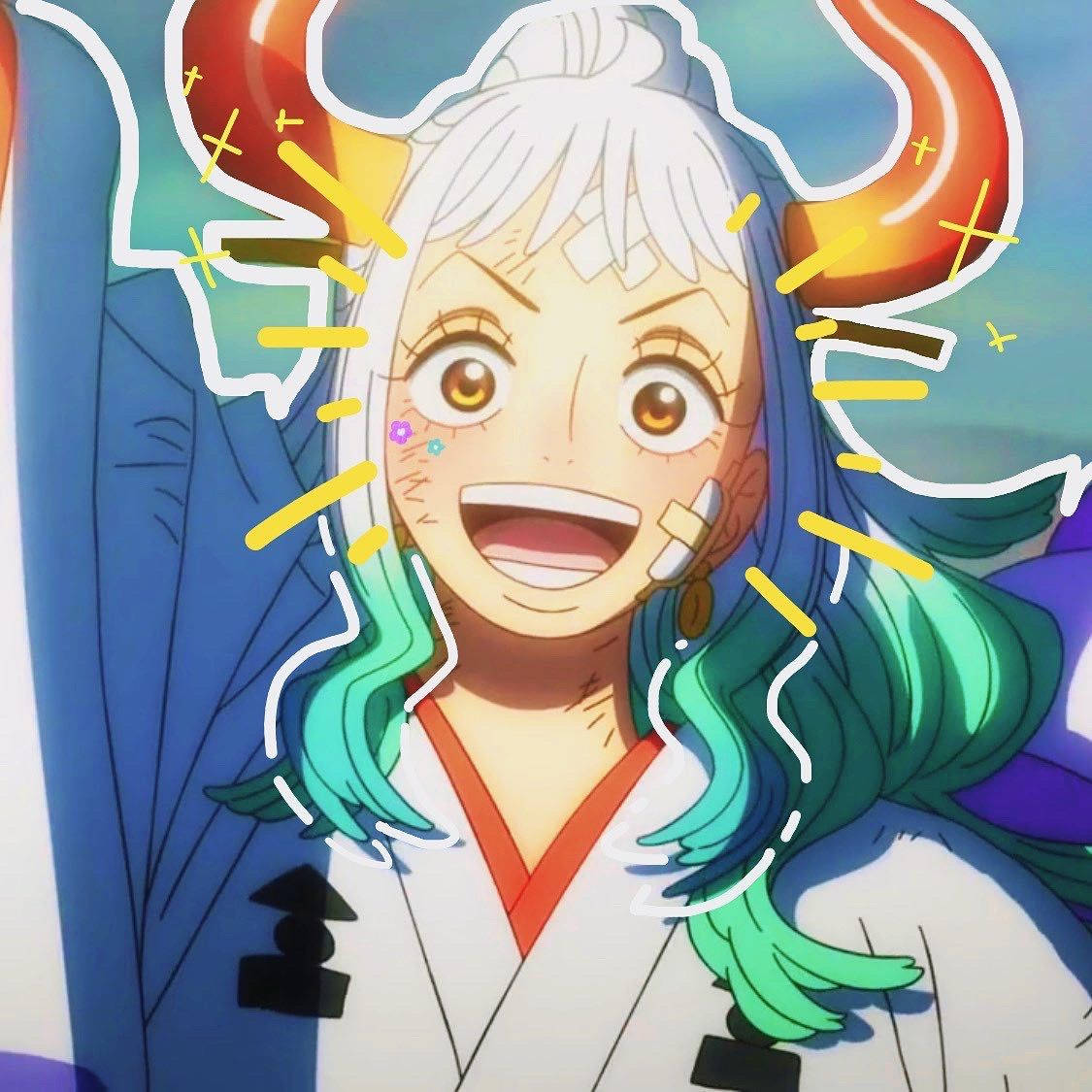 Ямато One Piece Крутой портрет Обои