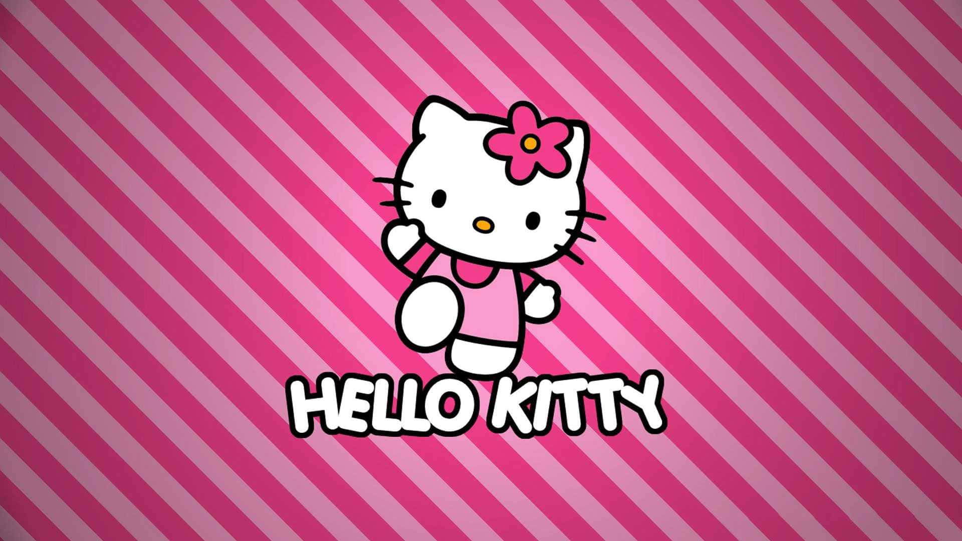 Яркое приветствие от Sanrio на обои