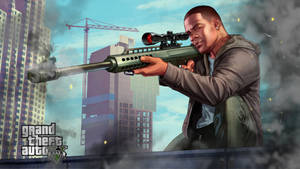 1080P GTA 5 Франклин Клинтон — GTA Обои