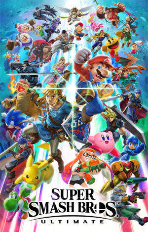 3D Smash Bros Ultimate обои для телефона — Lenovo Idea Tab Plus Обои